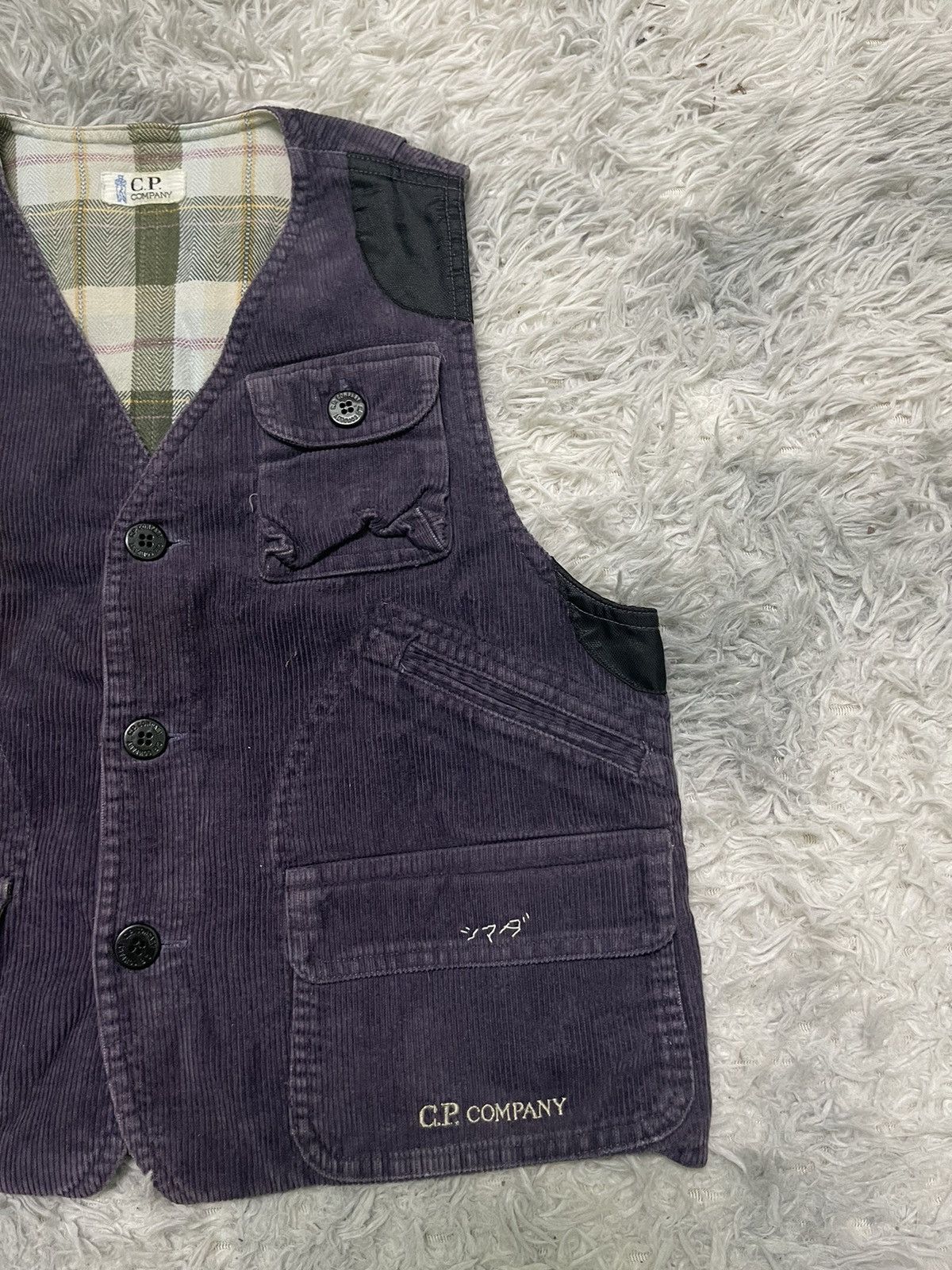 C.P. Company 90s CP COMPANY CORDUROY VEST RARE COLOUR Size S / US 4 / IT 40 - 5 Thumbnail