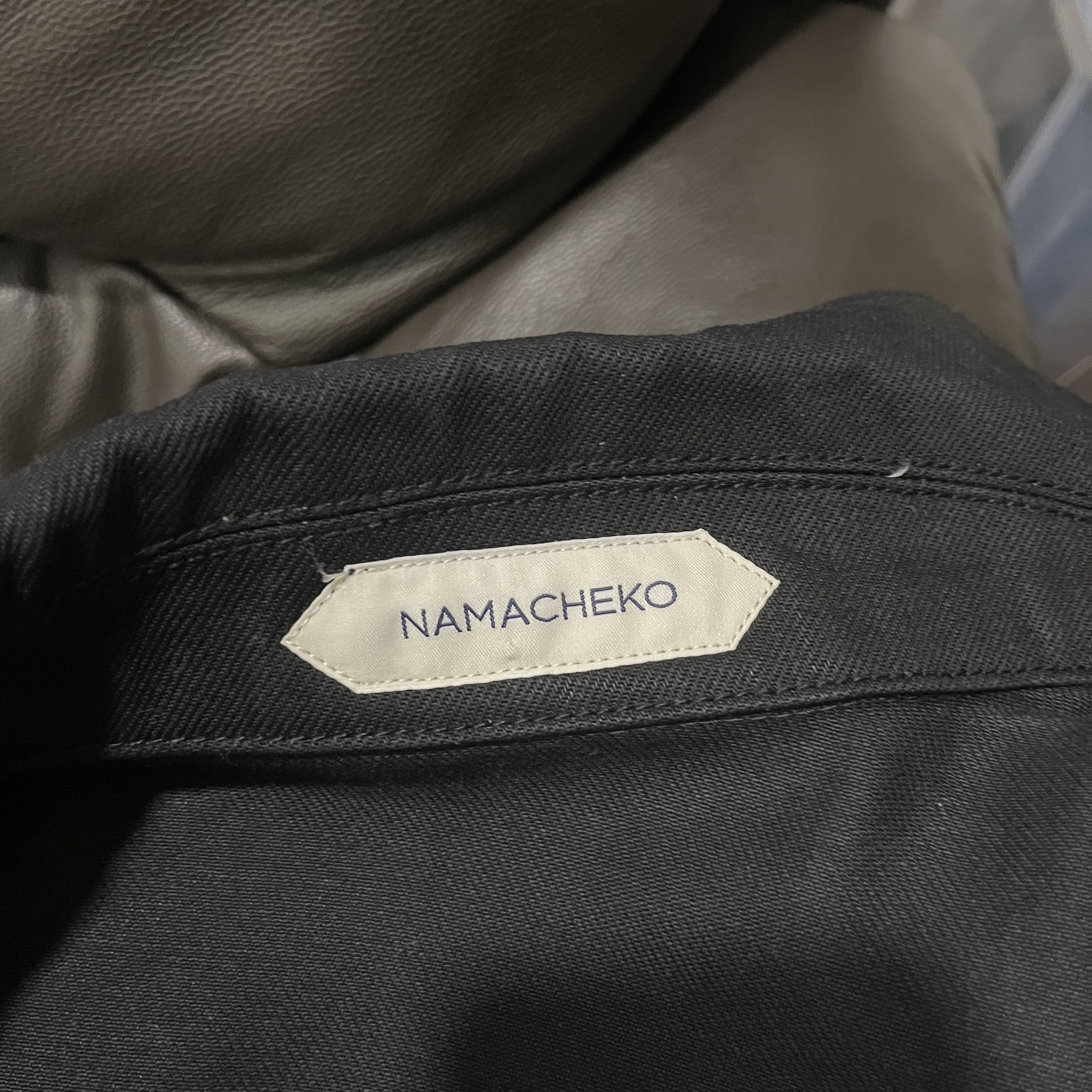 Namacheko Black Manni Denim Shirt Size US L / EU 52-54 / 3 - 4 Thumbnail