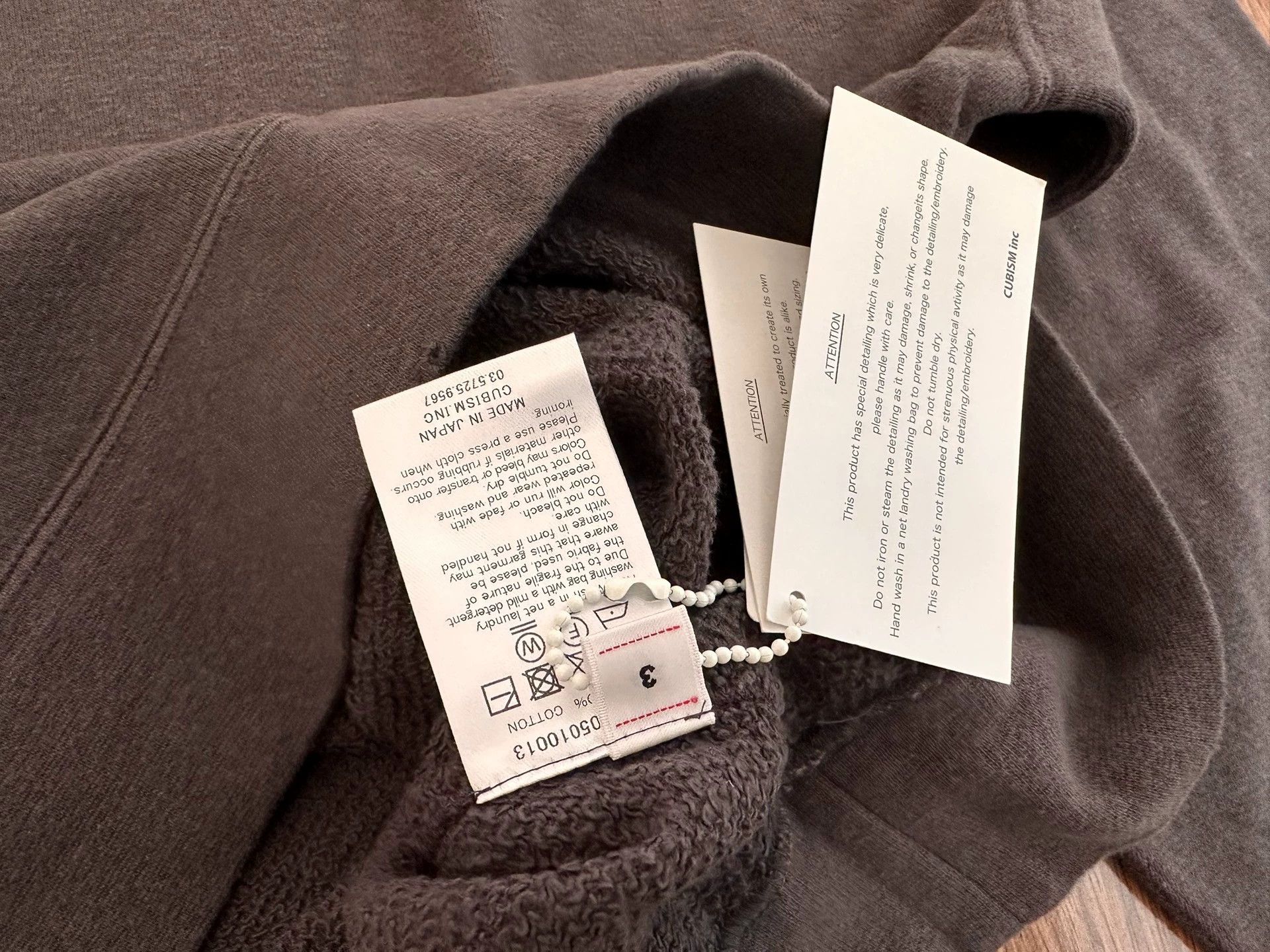 Visvim VISVIM Jumbo Sweat L/S Uneven Dye 21SS Black Size US L / EU 52-54 / 3 - 4 Thumbnail