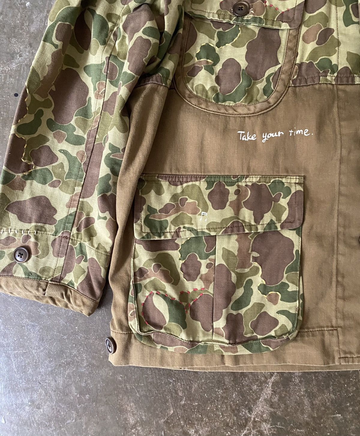 Porter Classic Porter Classic Hand Work Camo Fatigue Jacket Kapital Visvim Size US L / EU 52-54 / 3 - 5 Thumbnail