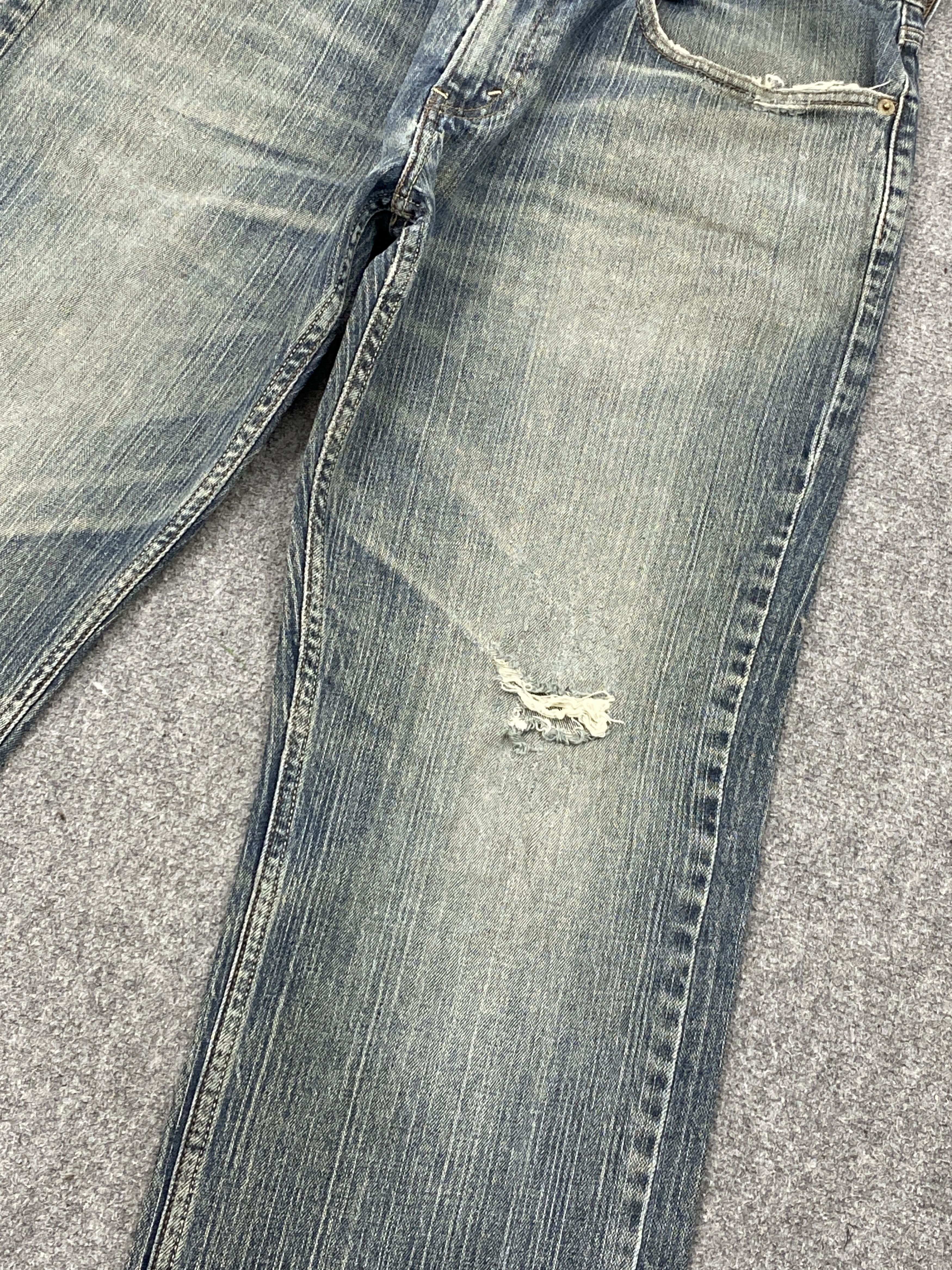 Levi's × Vintage Vintage Levis 559 Faded Blue Jeans DP2333 Size US 33 - 11 Thumbnail