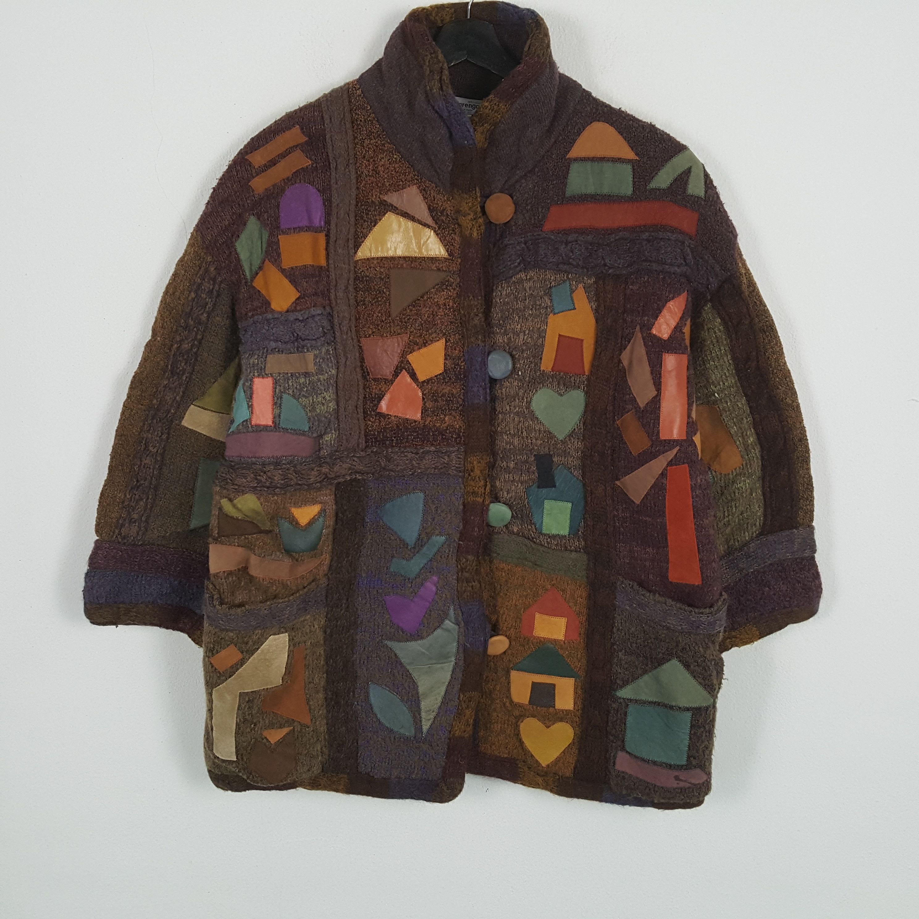 Designer × Vintage ADRIANO VIARENGO Fashion Design Style Jacket Size US XL / EU 56 / 4 - 1 Thumbnail