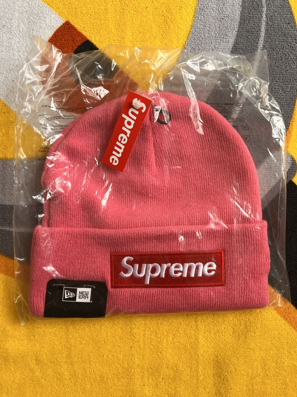 Supreme Supreme® / New Era Box Logo Beanie – Magenta (FW25) pink red Size ONE SIZE - 14 Thumbnail