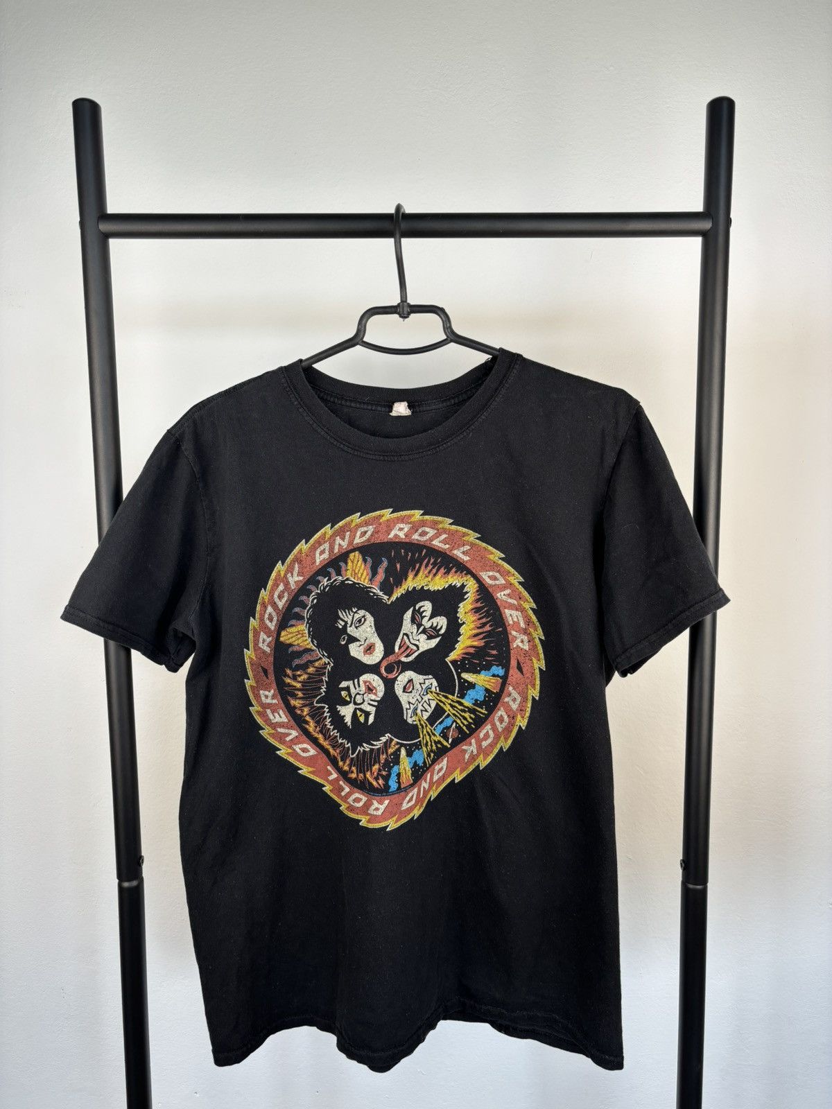 Band Tees × KISS Kiss 2017 big logo vintage t shirt size M-L Size US L / EU 52-54 / 3 - 1 Thumbnail