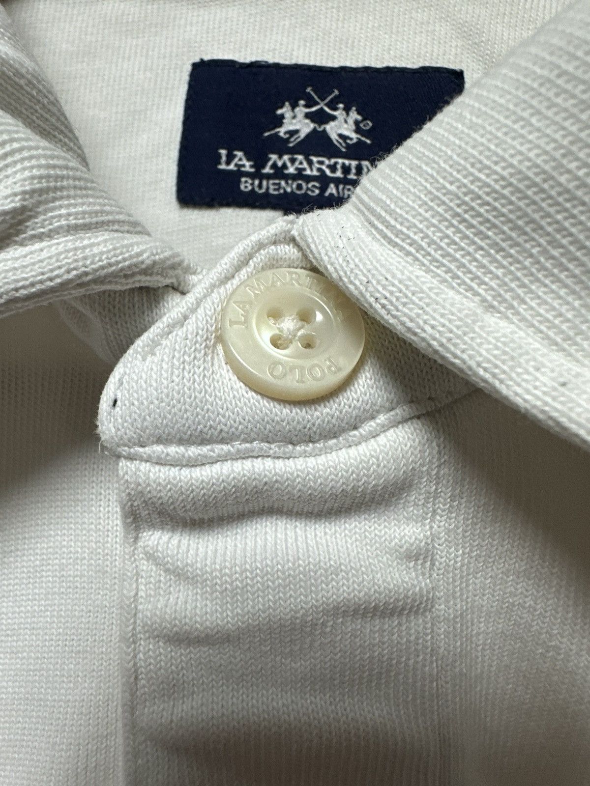 La Martina La Martina Oxford Luxury Rugby Polo Long Sleeve Vintage RARE Size US XL / EU 56 / 4 - 5 Thumbnail
