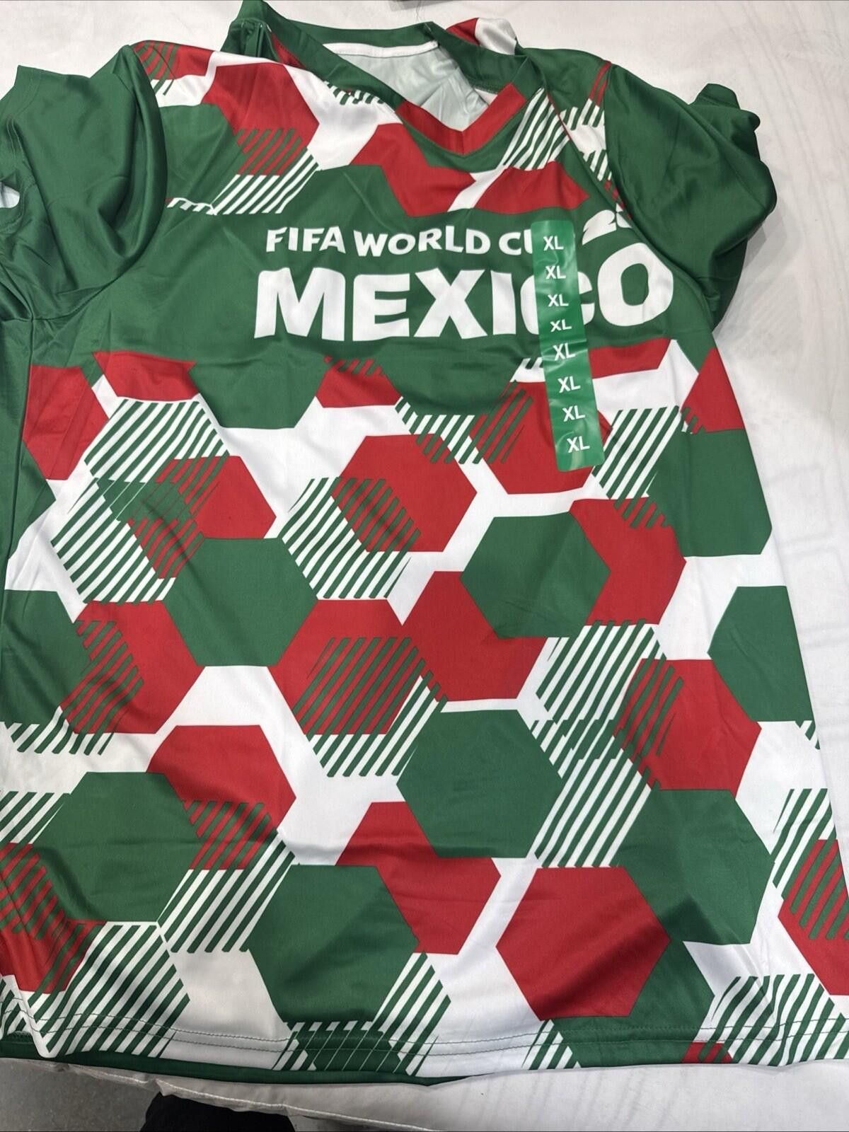 Other FIFA Mexico World Cup 2026 V Neck Jersey Tee Men’s Size XL Size ONE SIZE - 1 Thumbnail