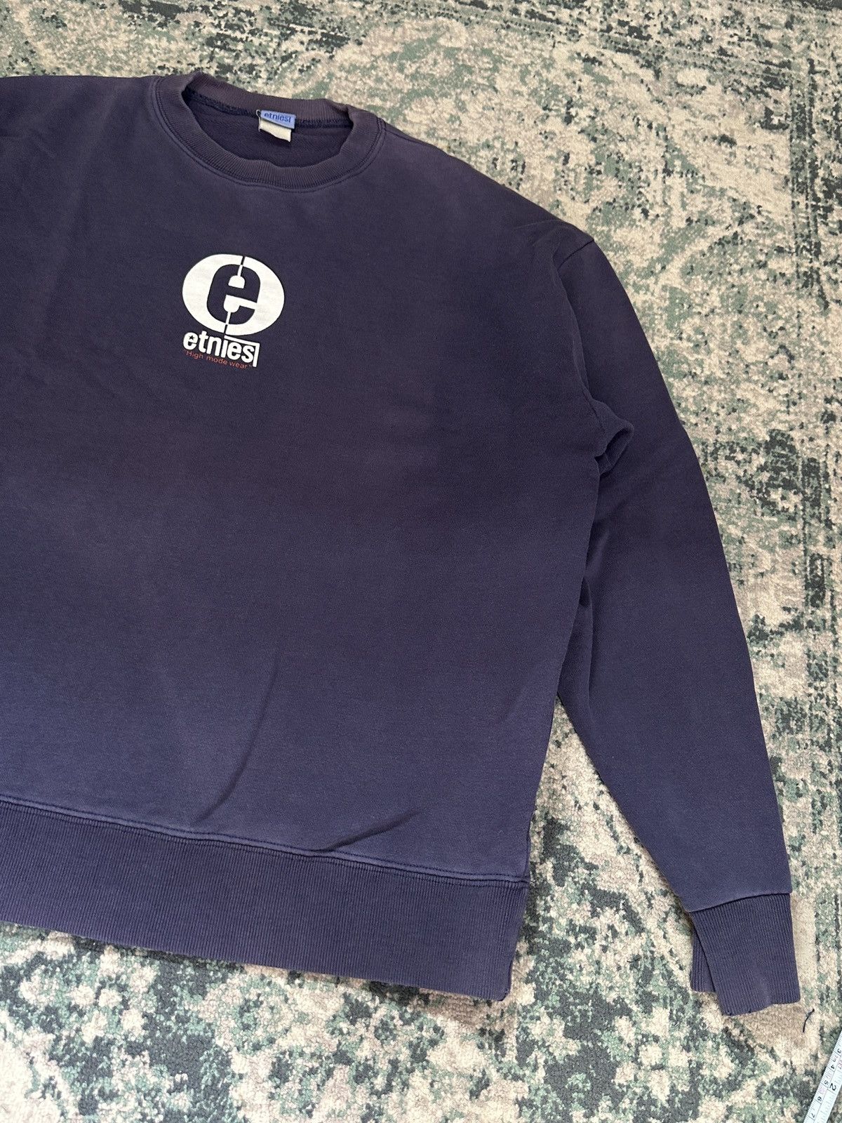 Etnies Vintage 1990 Etnies Skateboard Logo Sweatshirt Size US M / EU 48-50 / 2 - 4 Thumbnail