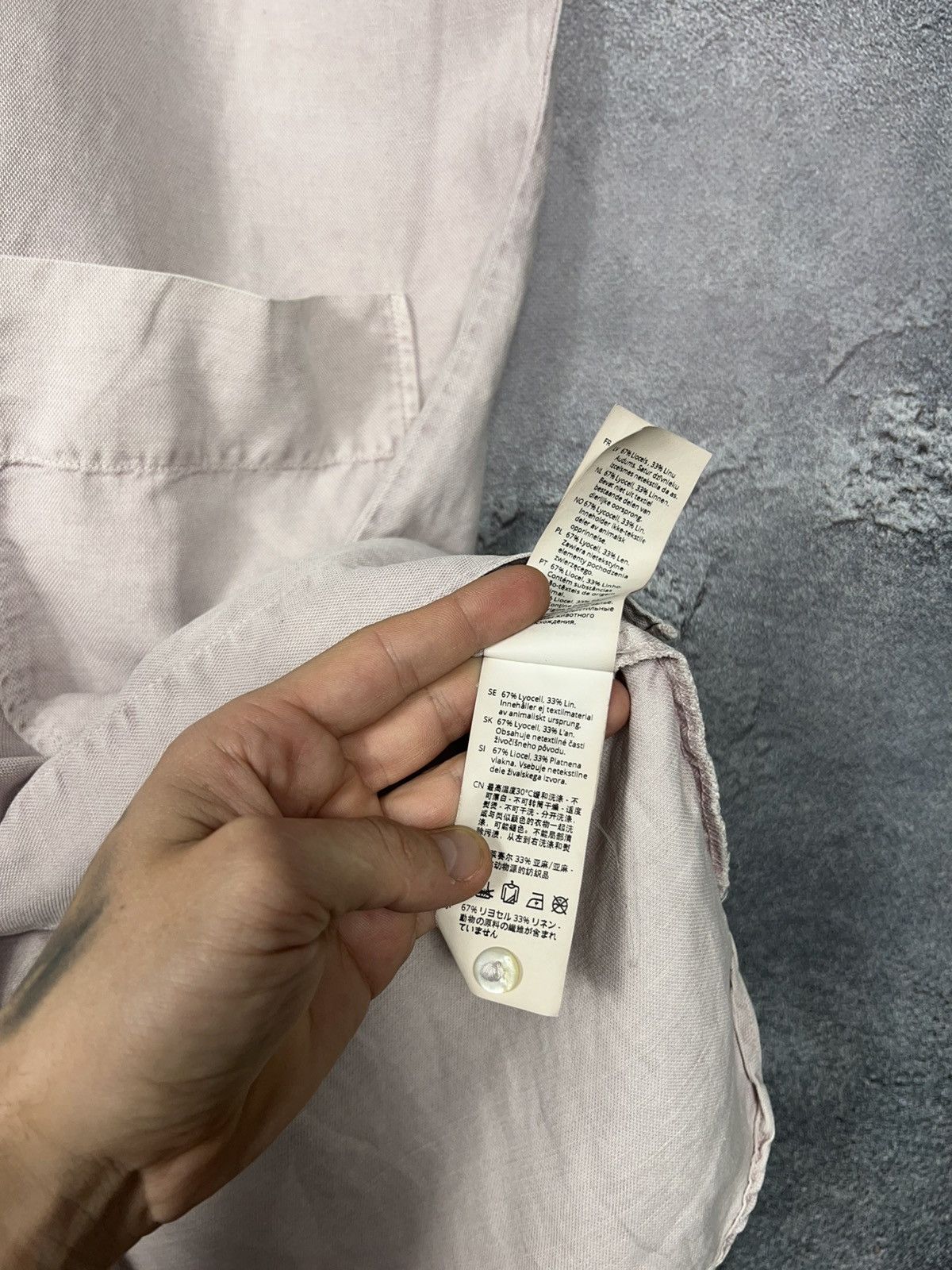 OSKA Oska Oversized Cap Sleeve Pockets Linen Lagenlook Dress Size M / US 6-8 / IT 42-44 - 10 Thumbnail