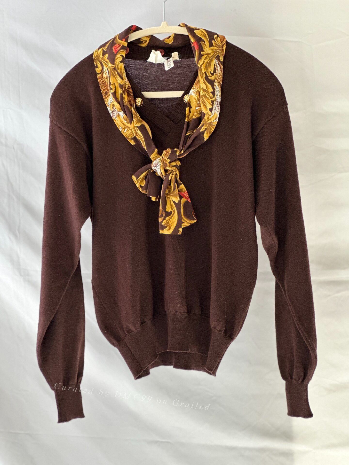 Salvatore Ferragamo Salvatore Ferragamo Vintage Wool Sweater Size M / US 6-8 / IT 42-44 - 1 Thumbnail