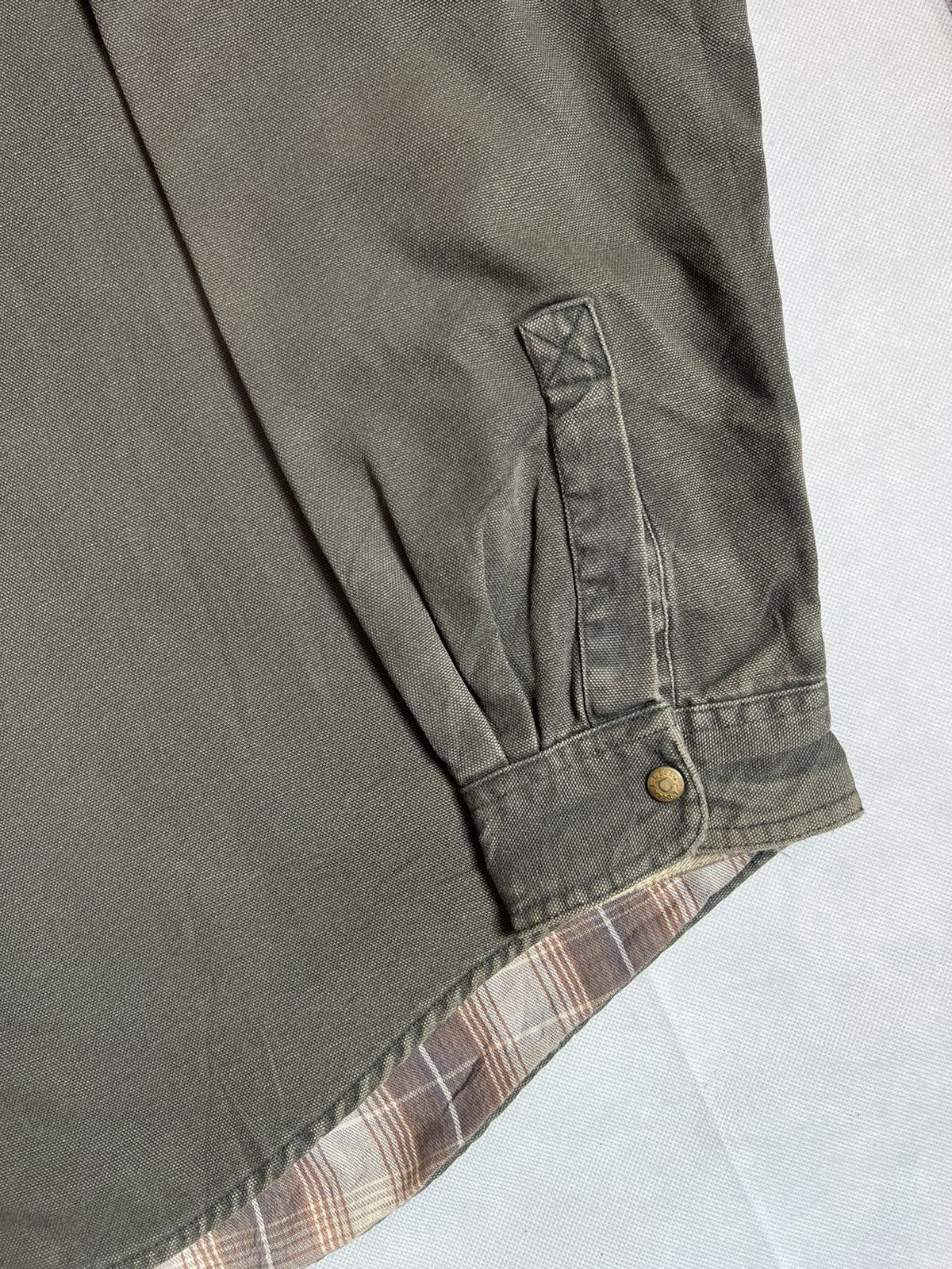 L.L. Bean Vintage L.L. Bean Sun Faded Flannel Lined Button Up Shirt Size US XL / EU 56 / 4 - 6 Thumbnail