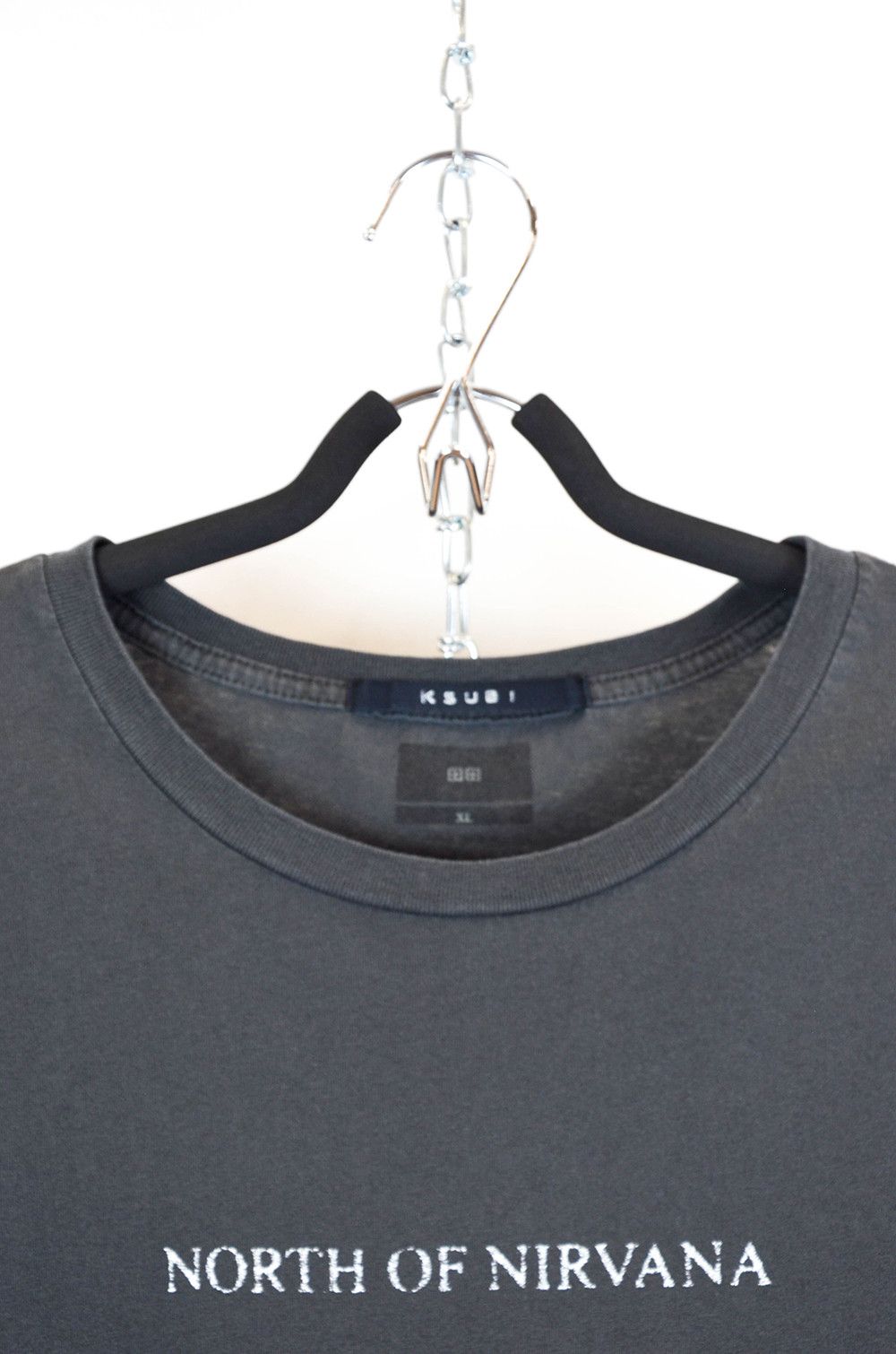 Ksubi Ksubi North of Nirvana Washed Gray Graphic Tee - XL Size US XL / EU 56 / 4 - 5 Thumbnail
