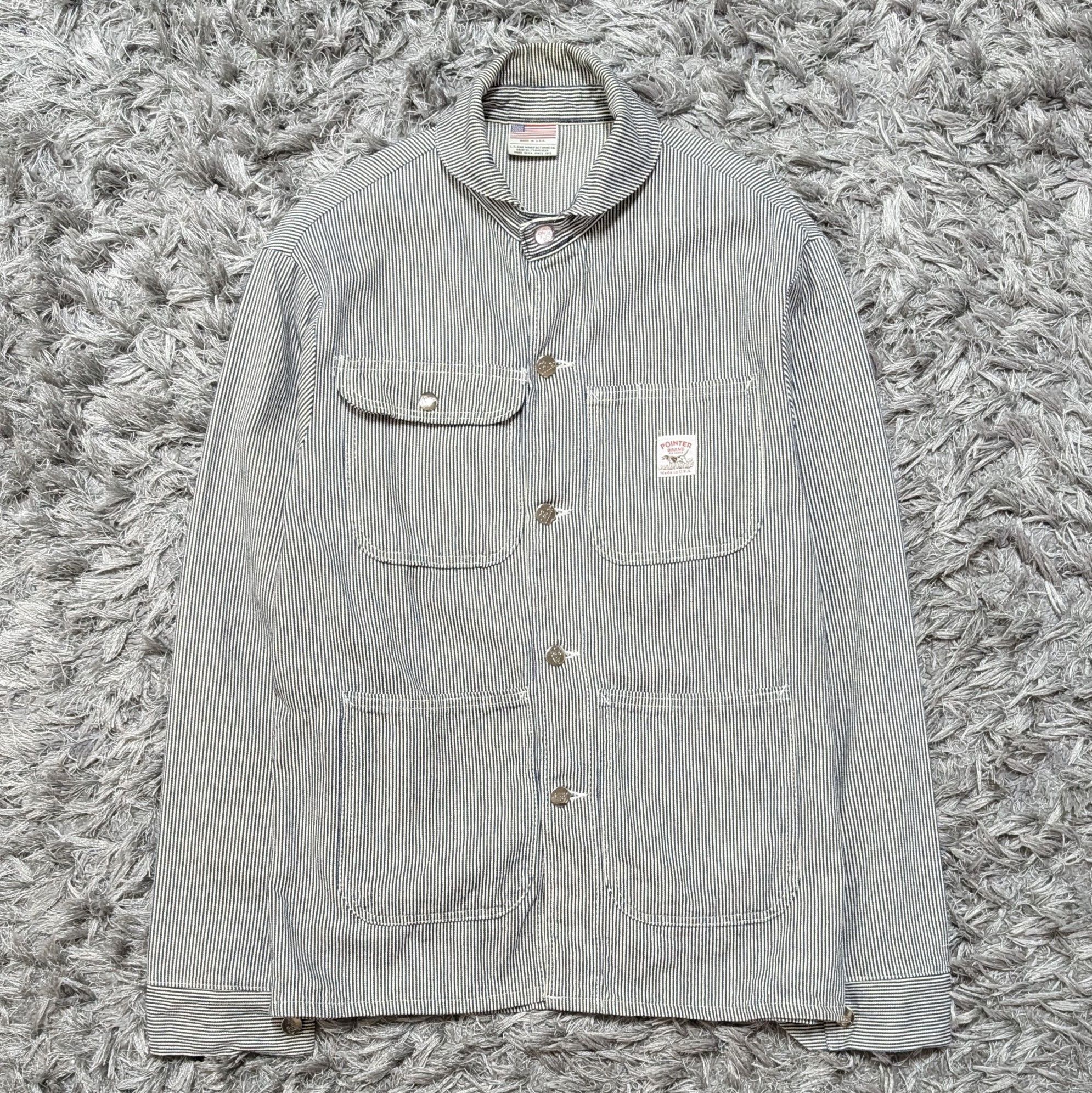 Pointer Vintage Pointer Brand Hickory Stripes Workers Shirt Jacket Grailed
