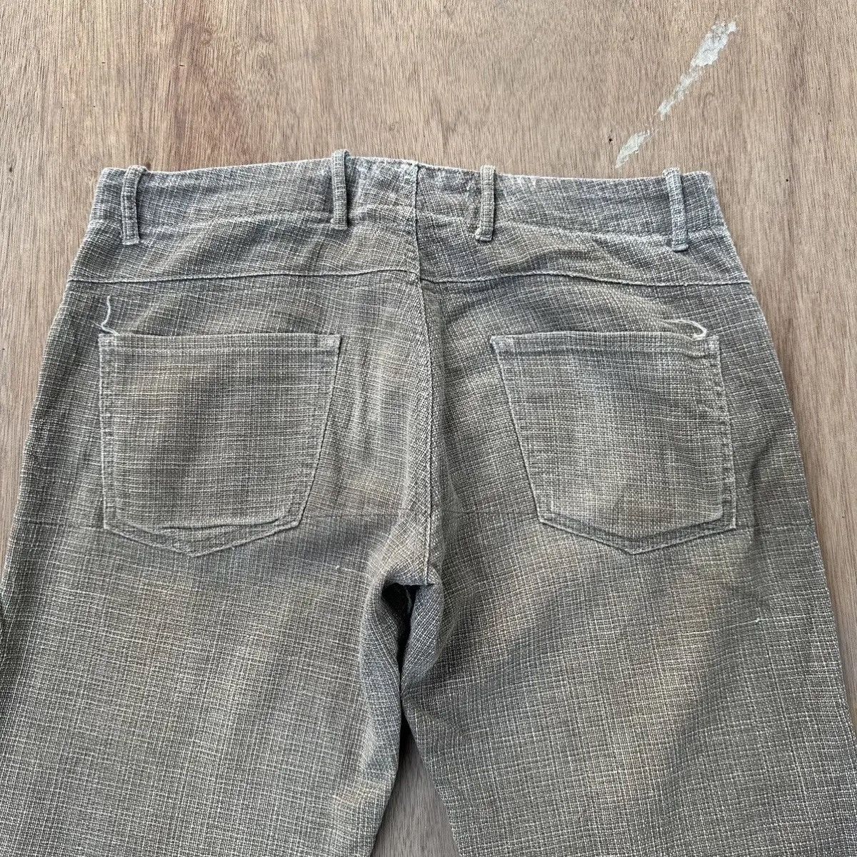 Garment Project × Japanese Brand × Vintage SICKS💥VINTAGE JOHNBULL W34L32 DONUT BUTTON HEMP COTTON PANT Size US 34 / EU 50 - 12 Thumbnail