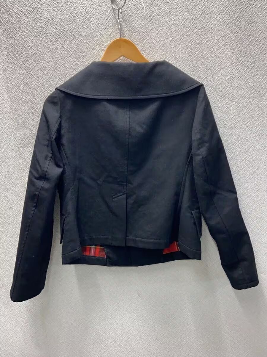 Y's × Yohji Yamamoto Wide Collar Wool Jacket Size M / US 6-8 / IT 42-44 - 2 Thumbnail