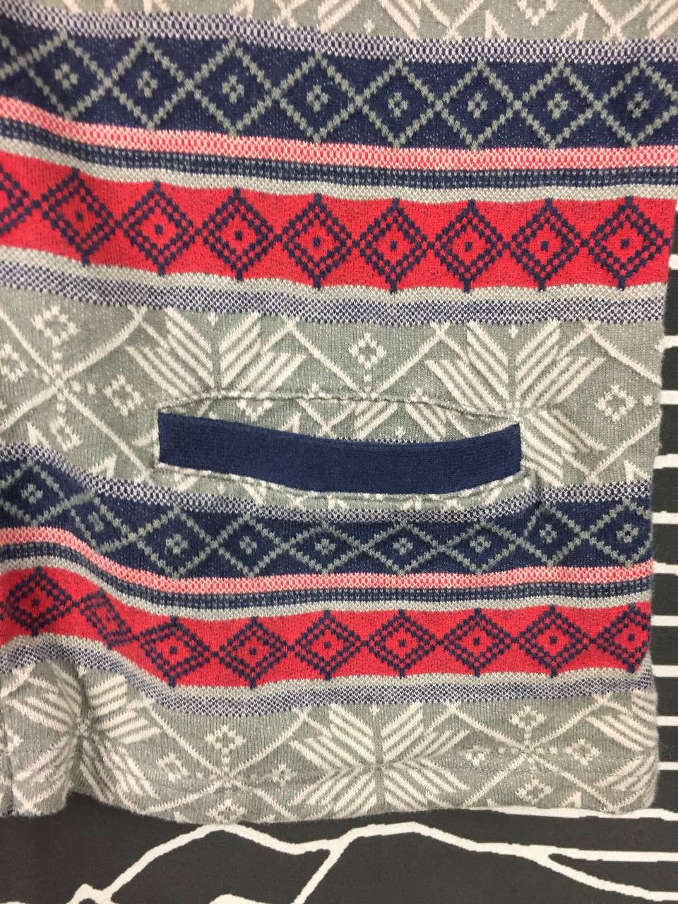 Beams Plus Beams Japanese Brand Fair Isle Patterned Cardigan Sweater Size US M / EU 48-50 / 2 - 4 Thumbnail