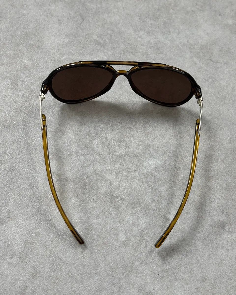Dolce & Gabbana Dolce & Gabbana Brown Acetate Aviator Sunglasses Size ONE SIZE - 6 Thumbnail