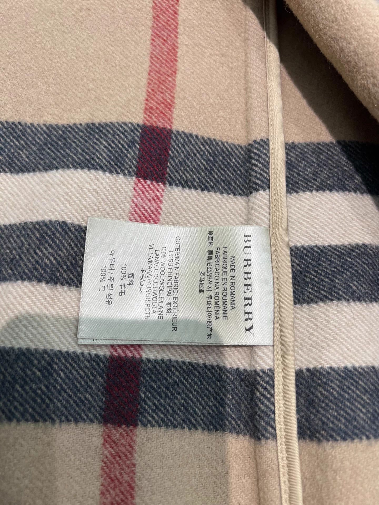 Burberry Burberry 99 New Wool Coat UK4 Black Size XS / US 0-2 / IT 36-38 - 5 Thumbnail