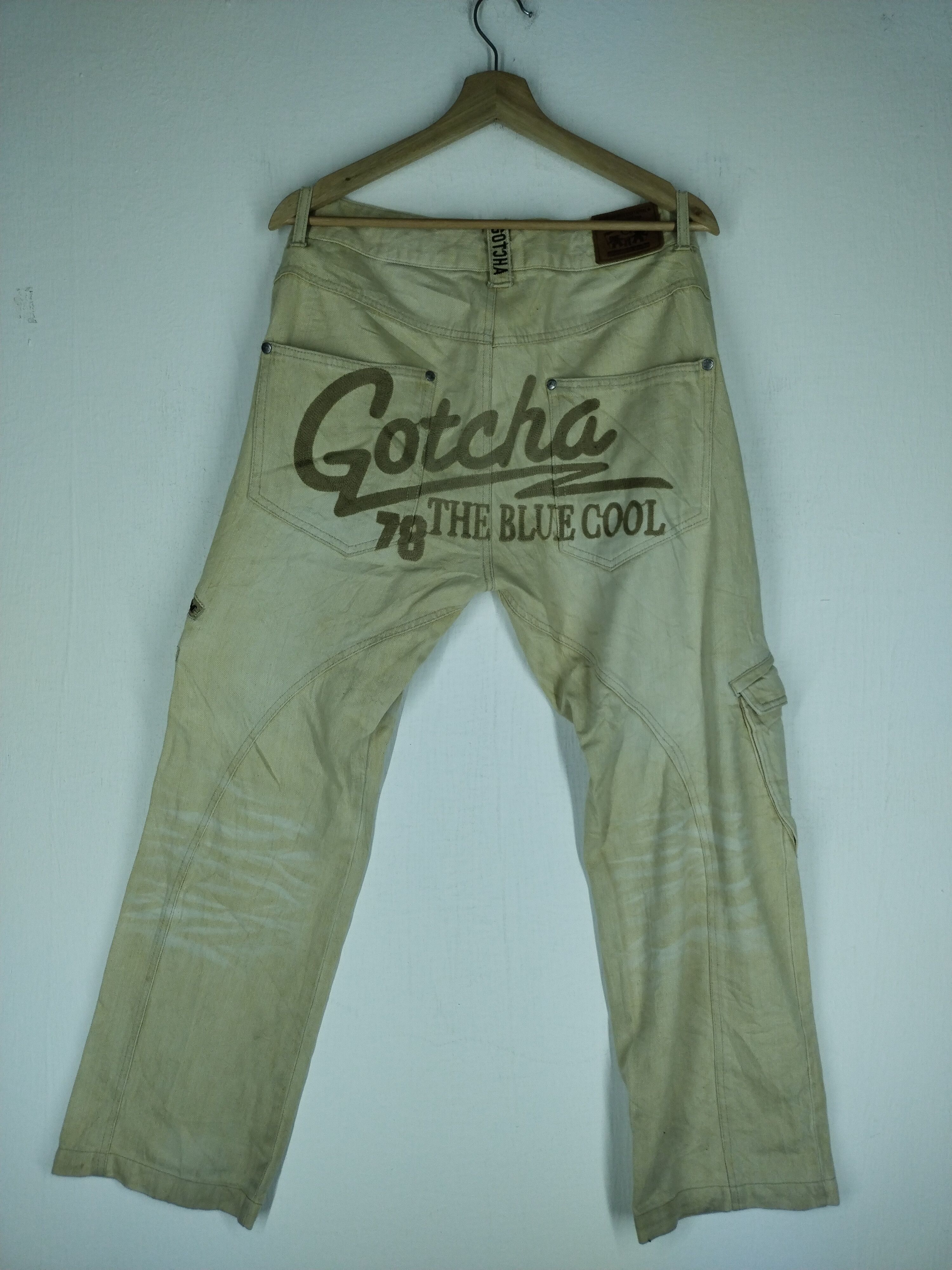 image of VTG Gotcha Surf Cargo Pants, Men's (Size 36)