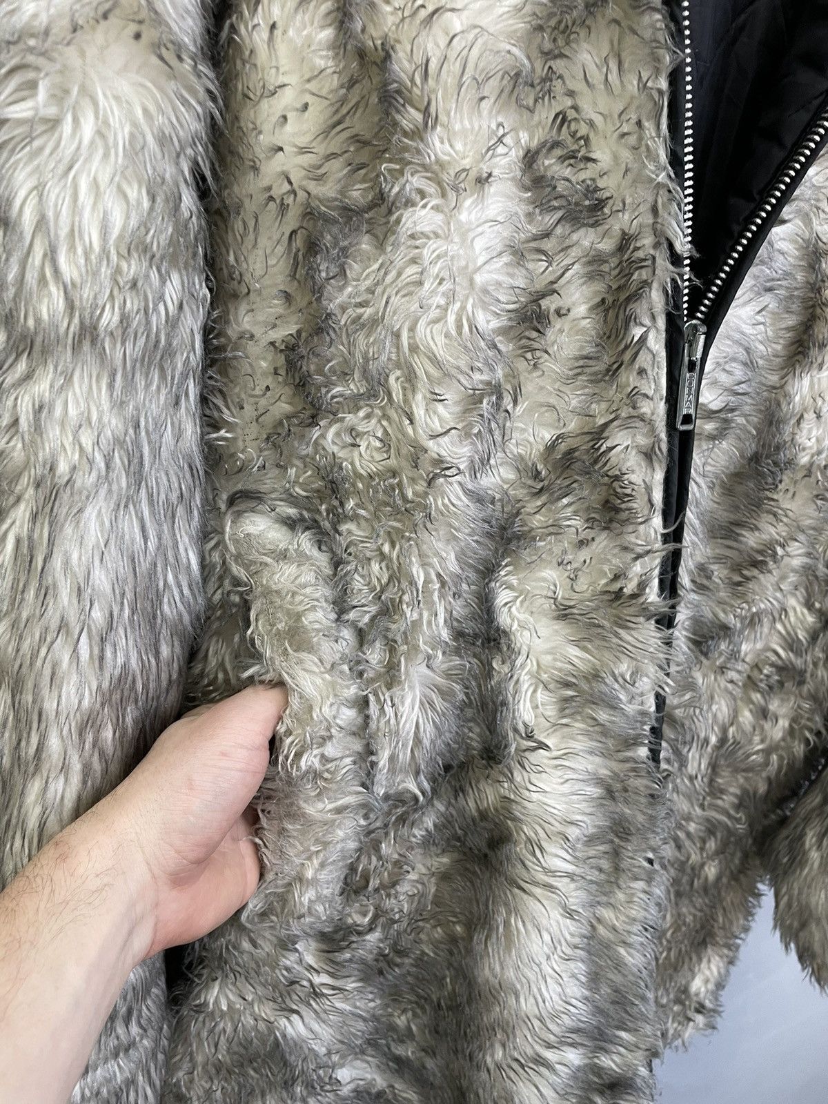 If Six Was Nine × Le Grande Bleu (L.G.B.) × Vintage HOOD COAT Vintage 70s Golden Fleece Bomber Military Jacket Size US L / EU 52-54 / 3 - 4 Thumbnail