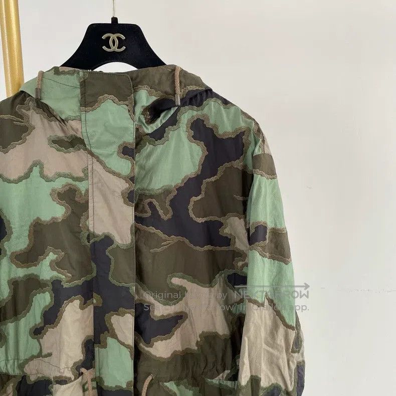 Valentino Valentino Camouflage embroidered jacket Size S / US 4 / IT 40 - 3 Thumbnail