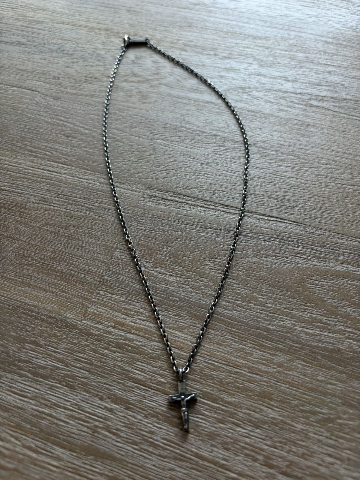 Number (N)ine SS04 Baby Jesus Chain Necklace 17.5" Size ONE SIZE - 4 Thumbnail
