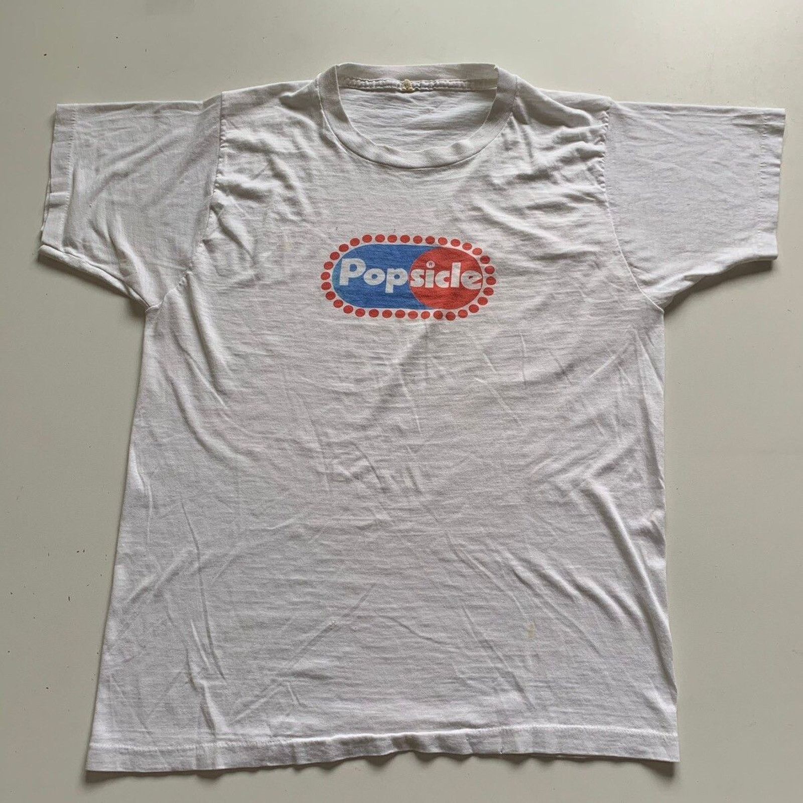 Vintage Vintage 90s Popsicle Promo Graphic T Shirt Men's Medium Rare Size US M / EU 48-50 / 2 - 1 Thumbnail