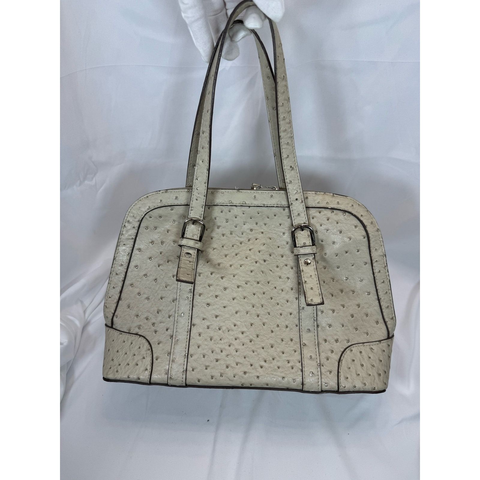Other Bueno Ostrich Pattern Handbag IMPERFECT Size ONE SIZE - 1 Thumbnail