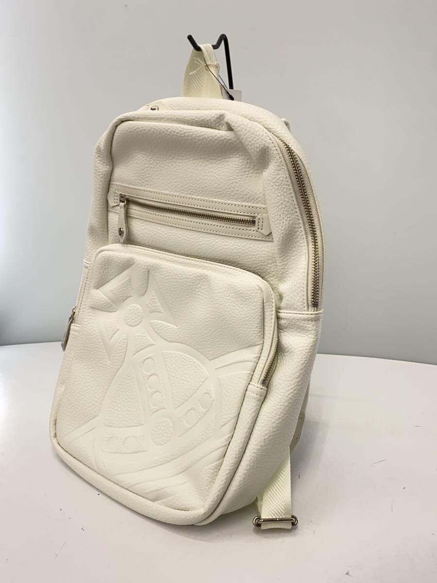Vivienne Westwood Embossed Orb Leather Backpack Size ONE SIZE - 2 Thumbnail