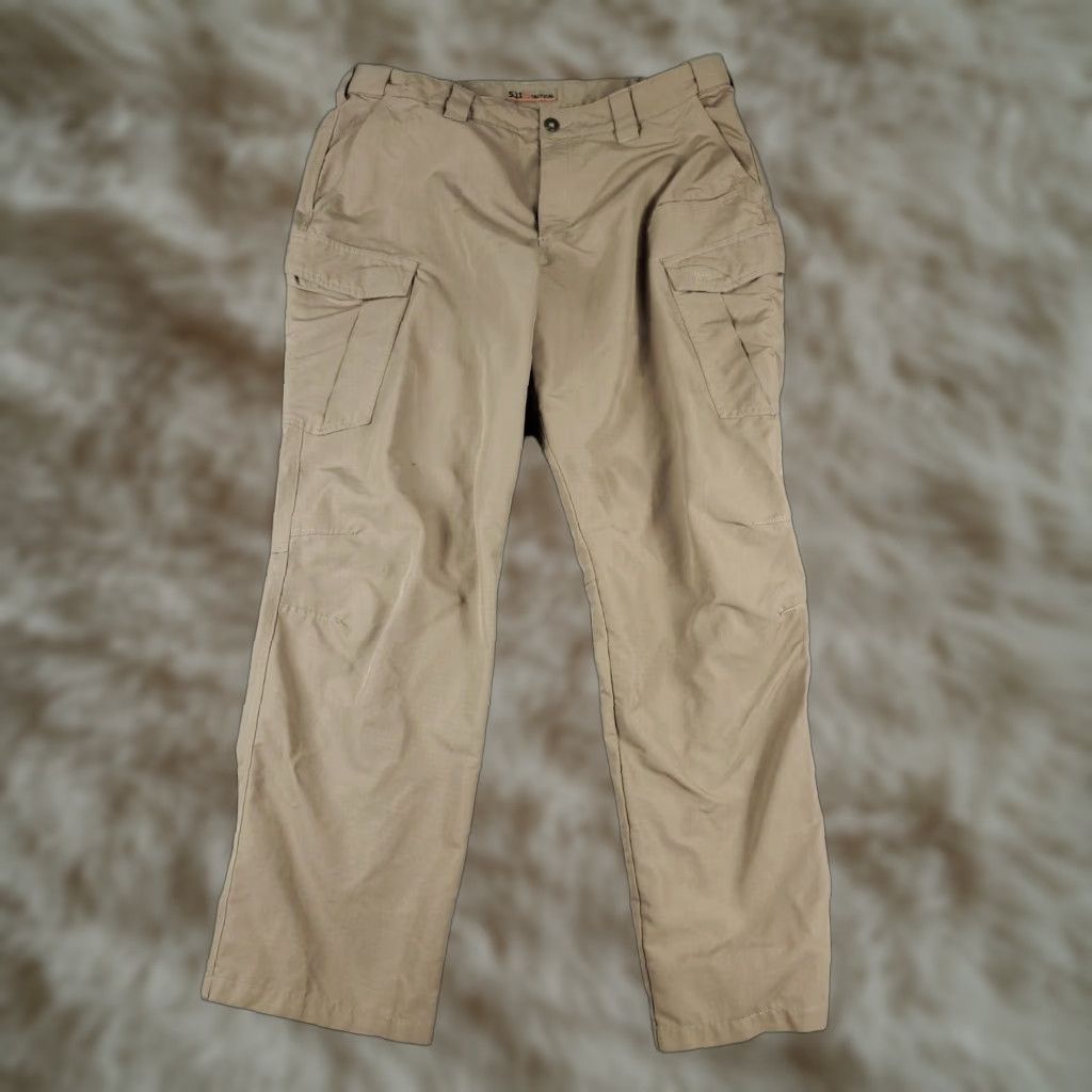 Vintage 5.11 Tactical Cargo Pants Mens Size 40x32 Beige Tan Outdoor Workwear Size US 40 / EU 56 - 1 Thumbnail
