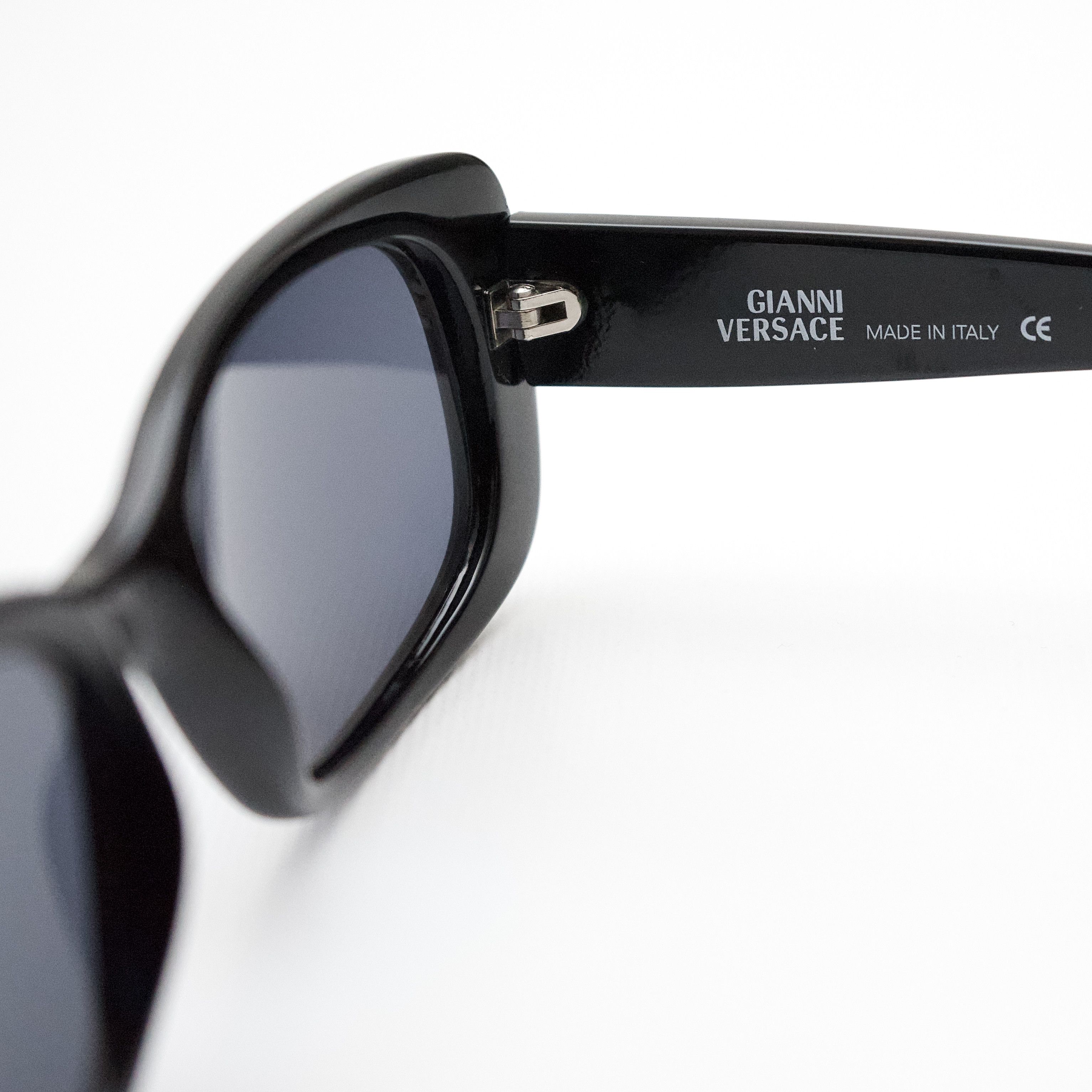 Versace Versace Men's Black Sunglasses Size ONE SIZE - 5 Thumbnail