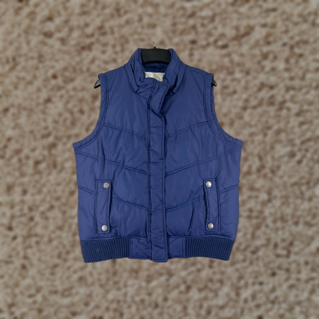 Vintage Maurices Vest Womens XL Blue Full Zip Pockets 100% Polyester Shell Warm Vest - Maurices Womens XL Blue Full Zip Pockets 100% Polyester Shell Warm Size XL / US 12-14 / IT 48-50 - 1 Thumbnail