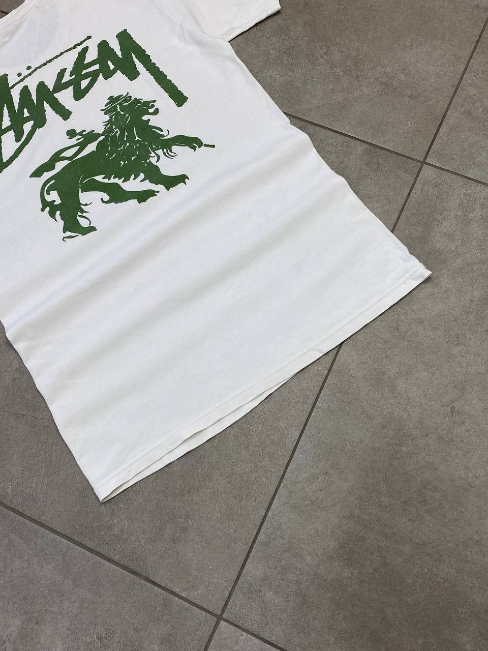 Stussy Vintage Stussy Stock Logo Rasta Lion T-Shirt Size US S / EU 44-46 / 1 - 7 Thumbnail