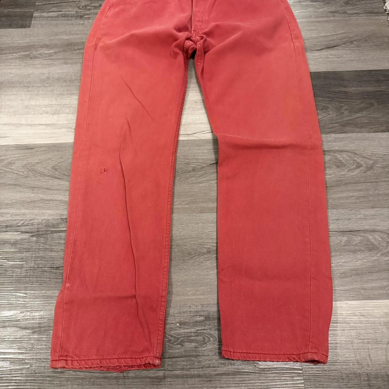 Levi's vintage Levi’s 501 jeans made in USA RED 90s 34x32 Size US 34 / EU 50 - 3 Thumbnail