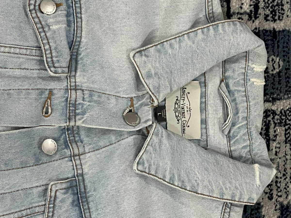Vintage Vintage denim jacket Size XL / US 12-14 / IT 48-50 - 2 Thumbnail