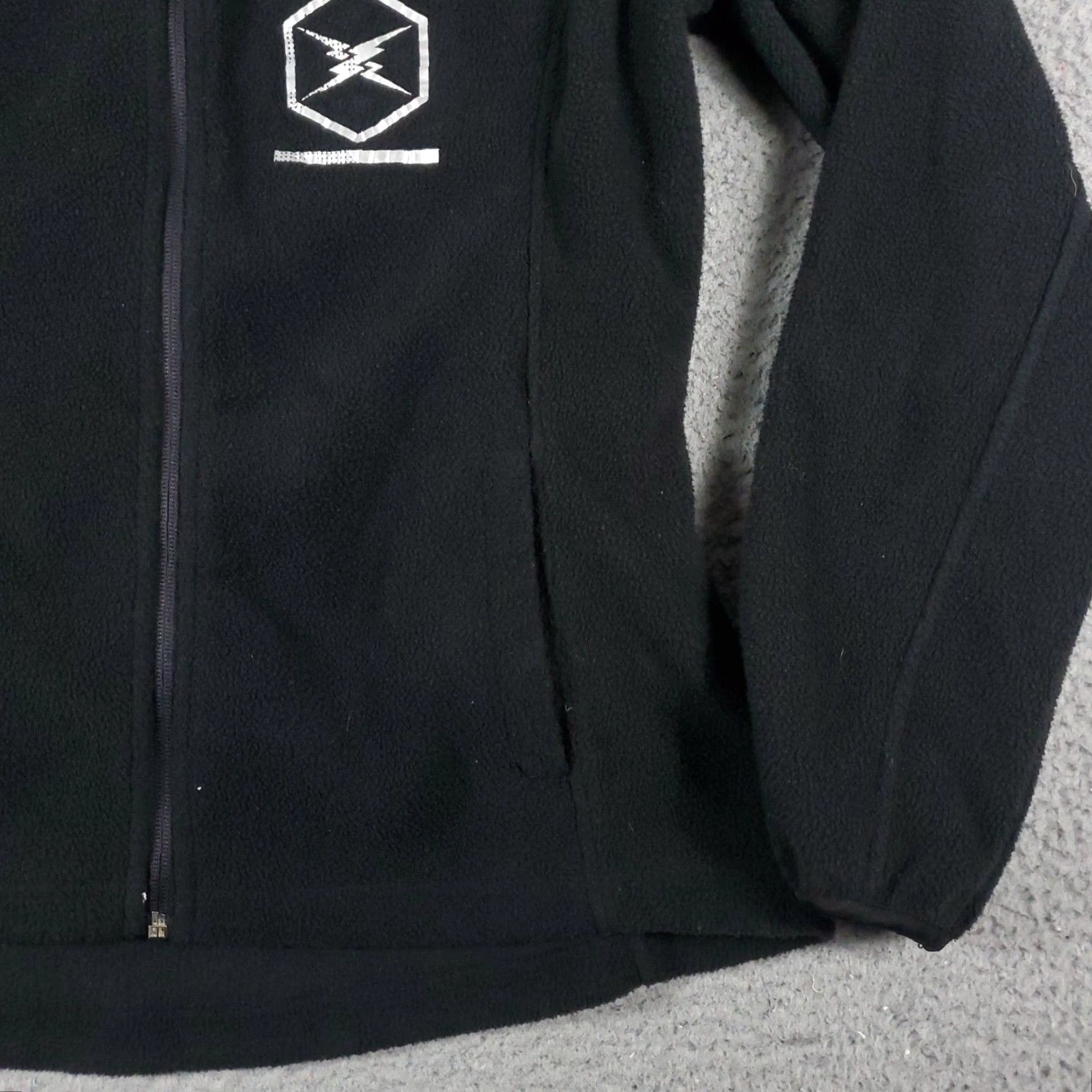 Reebok Reebok Jacket Womens Small Black Fleece Full Zip Regular Fit Sportswear Size S / US 4 / IT 40 - 4 Thumbnail