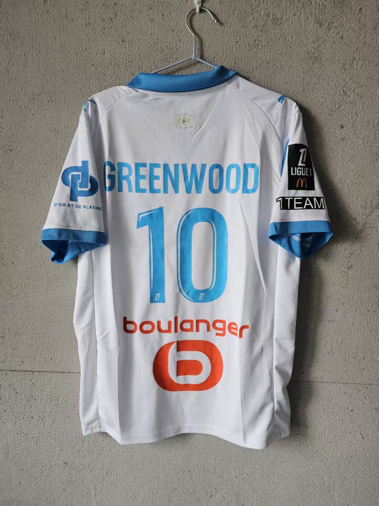 Other 2025 26 Olympique de Marseille #10 Mason Greenwood Jersey Size US S / EU 44-46 / 1 - 1 Thumbnail