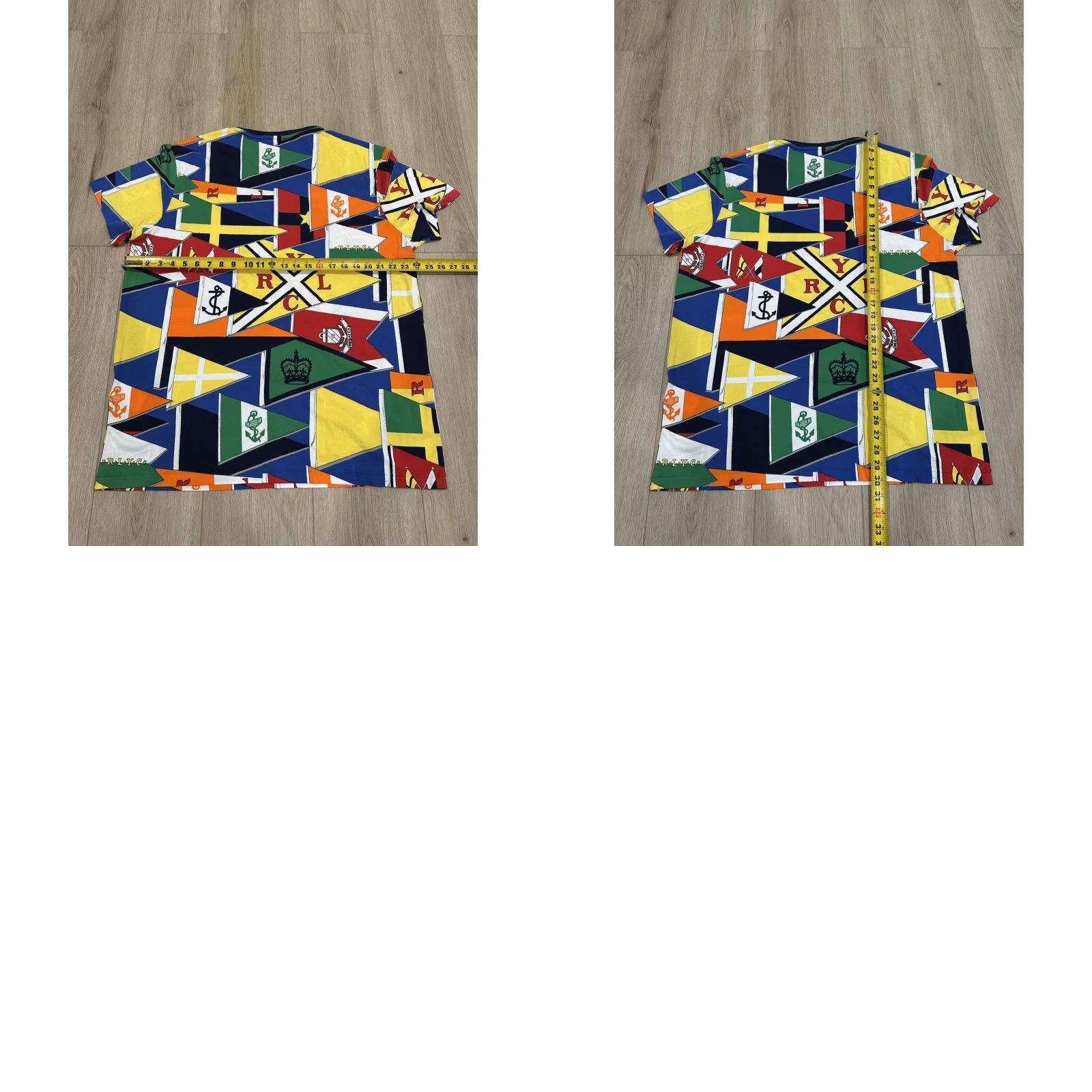 Polo Ralph Lauren Mens Polo Ralph Lauren RLYC Flag Print Yacht Club Shirt XL Size US XL / EU 56 / 4 - 8 Thumbnail