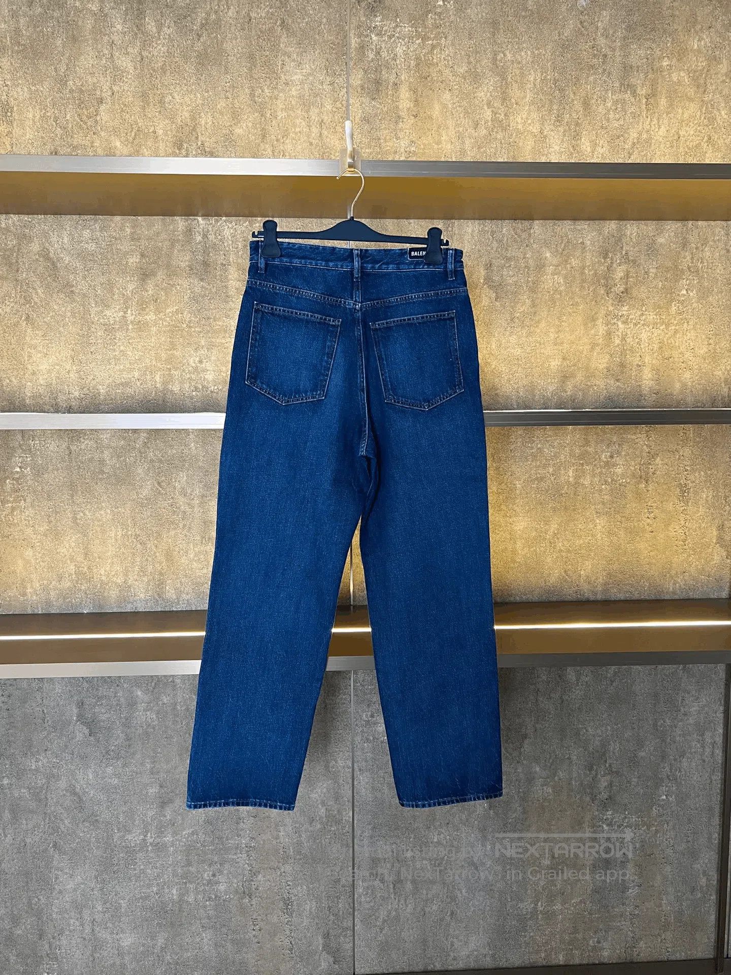 Balenciaga Balenciaga Washed Logo Jeans. Size 28" / US 6 / IT 42 - 2 Thumbnail
