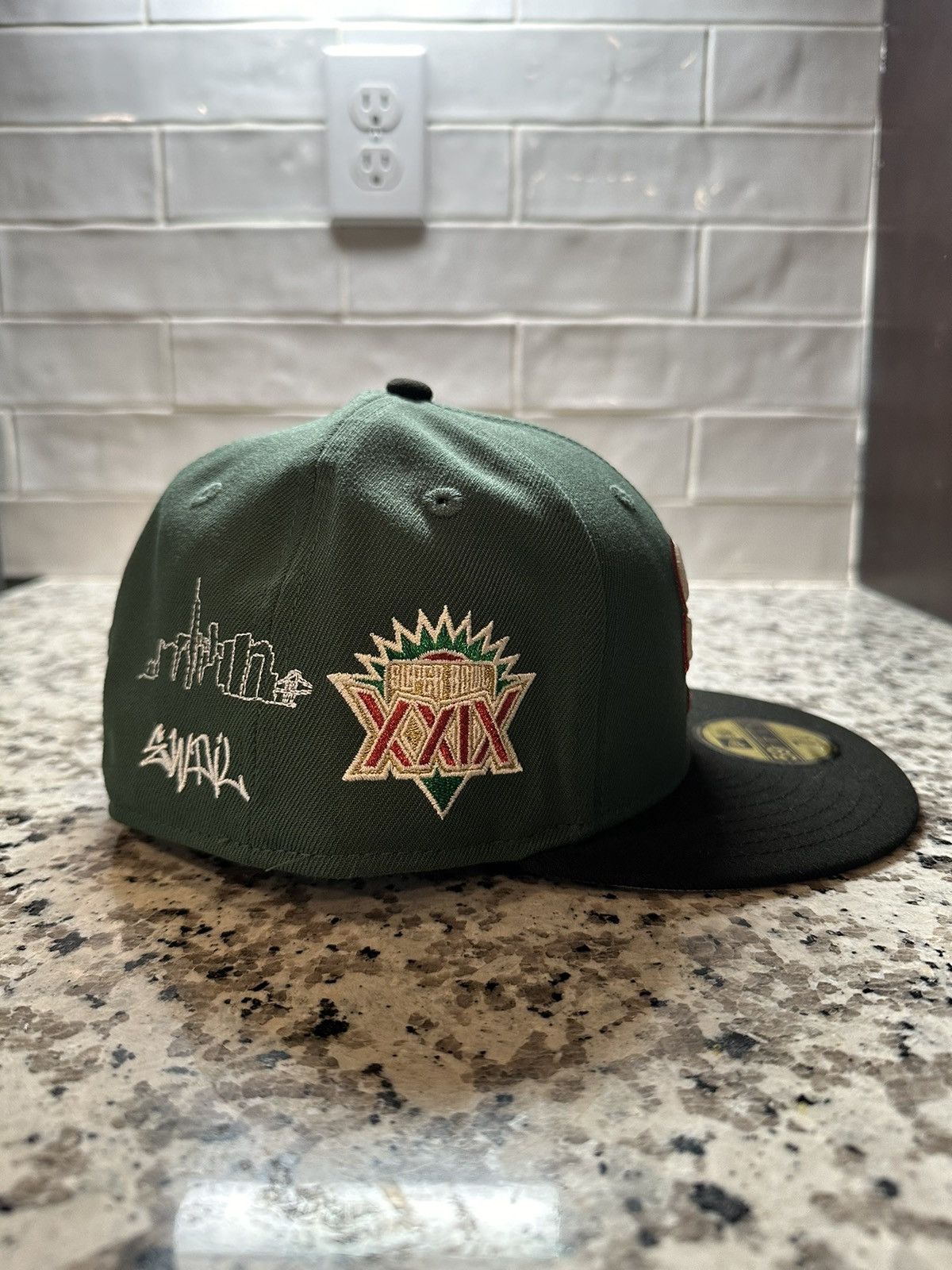 New Era Lord Fubu x New Era SF 49ers 7 1/4 fitted hat Size ONE SIZE - 4 Thumbnail