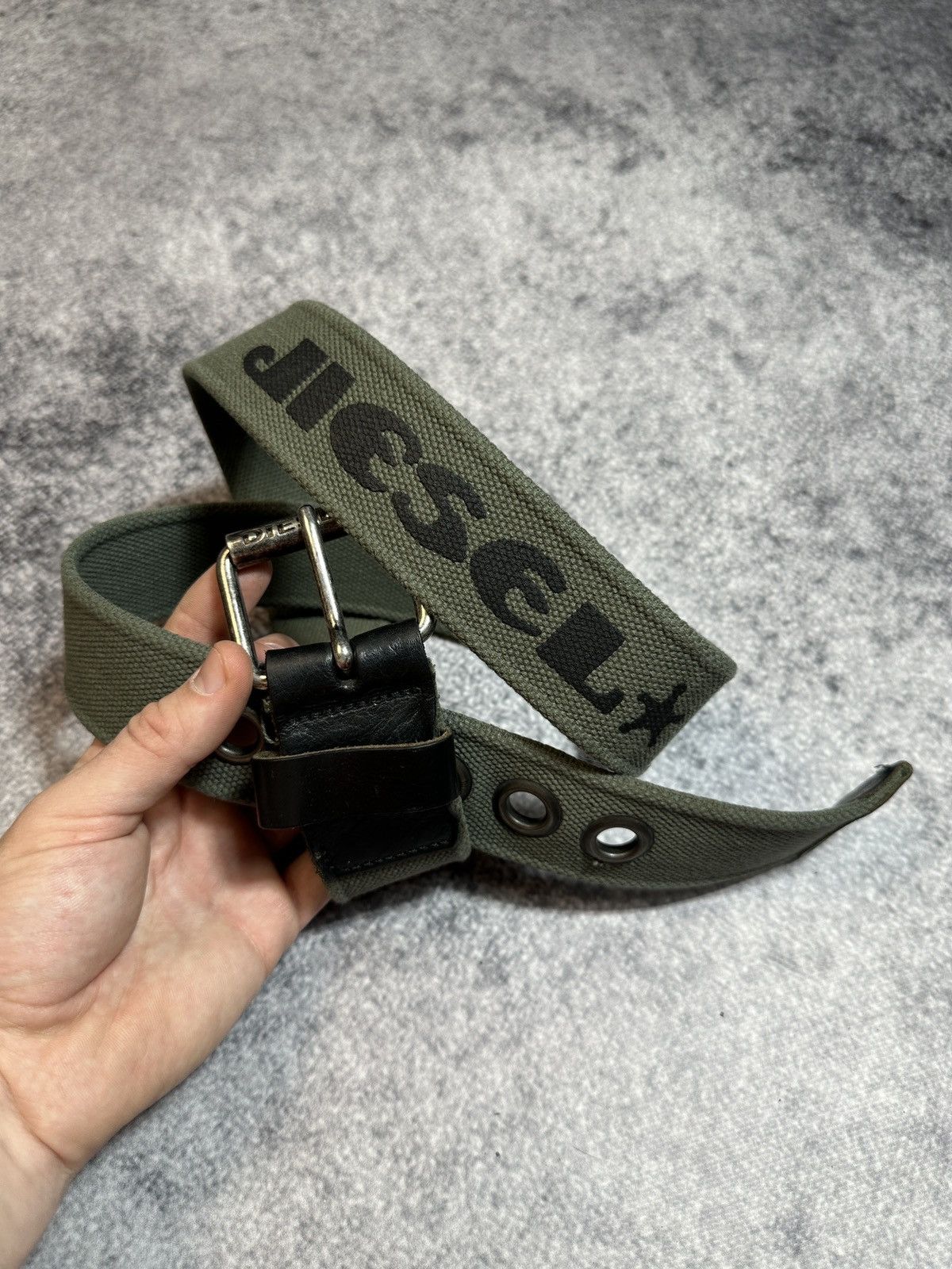 Diesel × Vintage Y2K Vintage Diesel Logo Belts Leather Streetwear Style USA Size ONE SIZE - 1 Thumbnail
