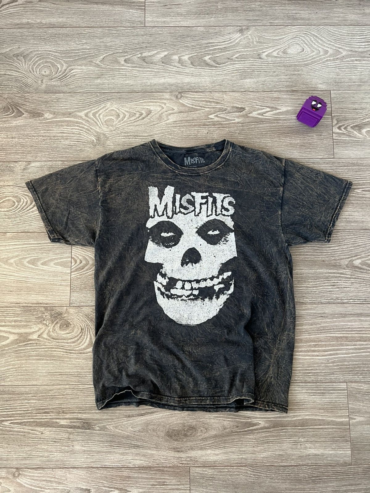 Misfits Abstract Pattern Misfits Big Logo Vintage Merch Tee Size US L / EU 52-54 / 3 - 4 Thumbnail