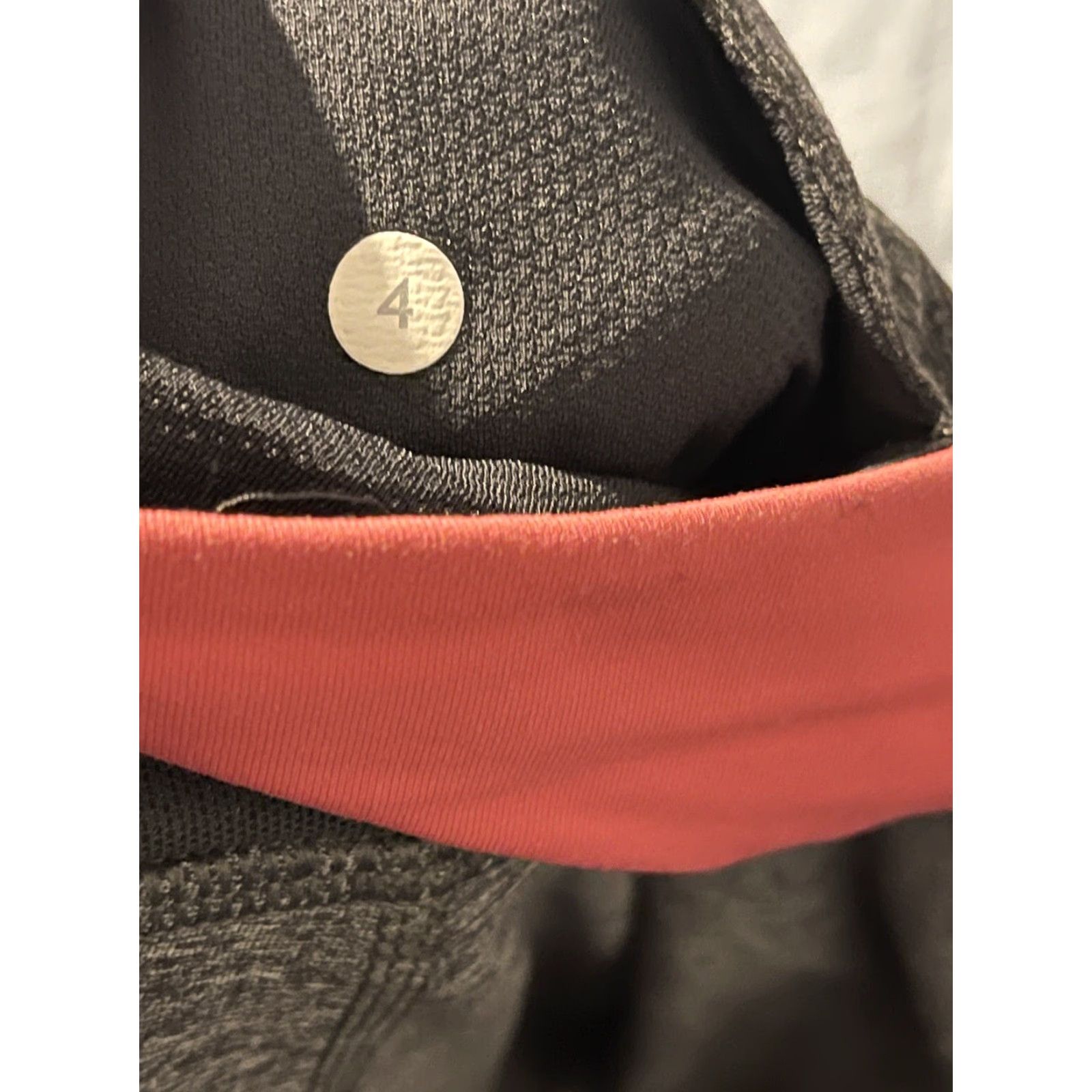 Lululemon Lululemon Athletica Leggings Women Size 4 Heather Gray Pink Compression 25 in Inseam 25.5 in Regular Color Gray Size 27" / US 4 / IT 40 - 6 Thumbnail