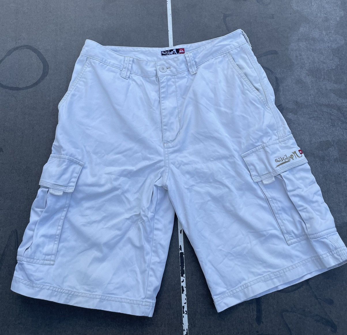 Surf Style Quicksilver Vintage Cargo Shorts | Grailed