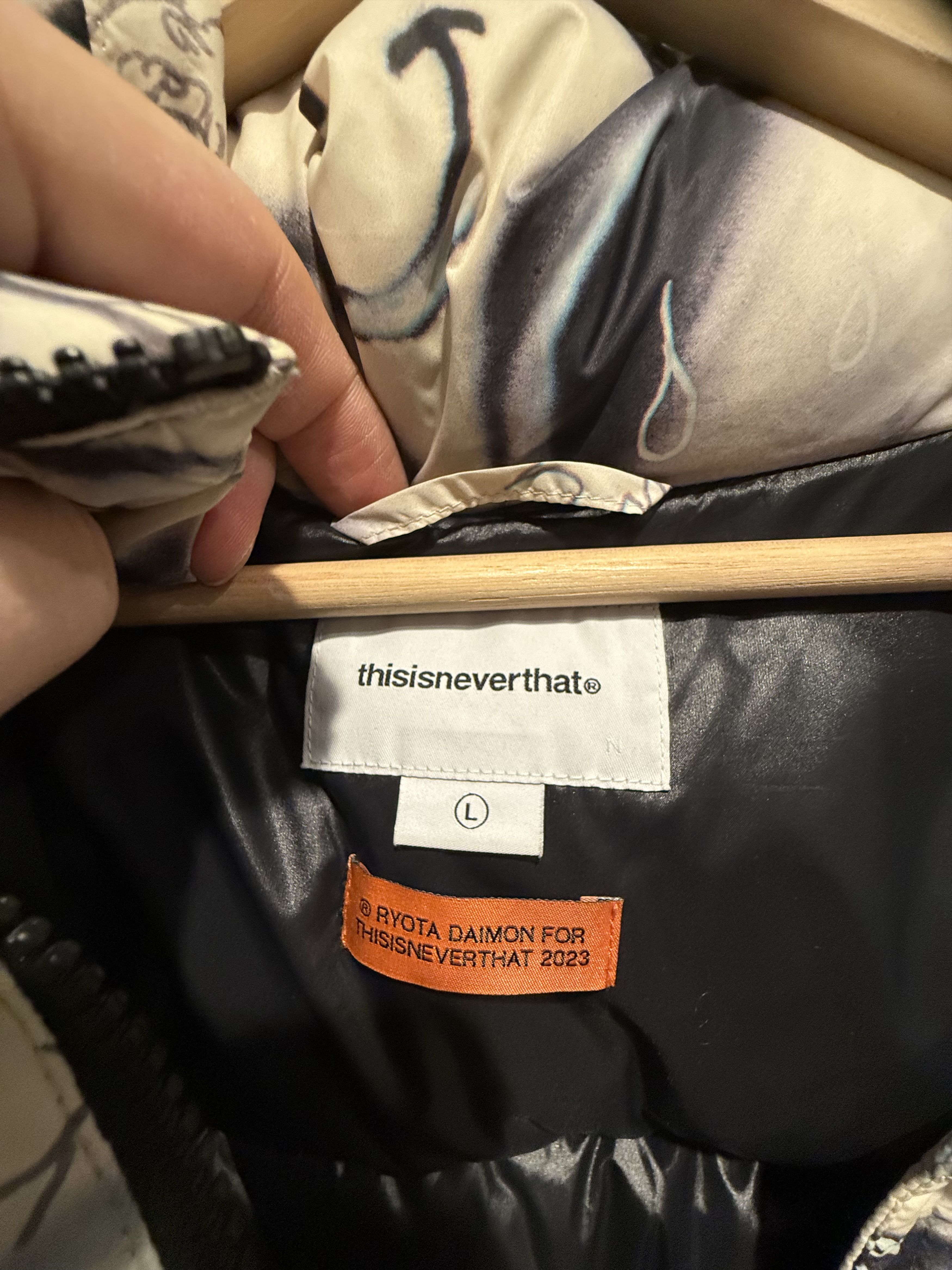 thisisneverthat This is never that PERTEX T Down Jacket Graffiti Size US L / EU 52-54 / 3 - 4 Thumbnail