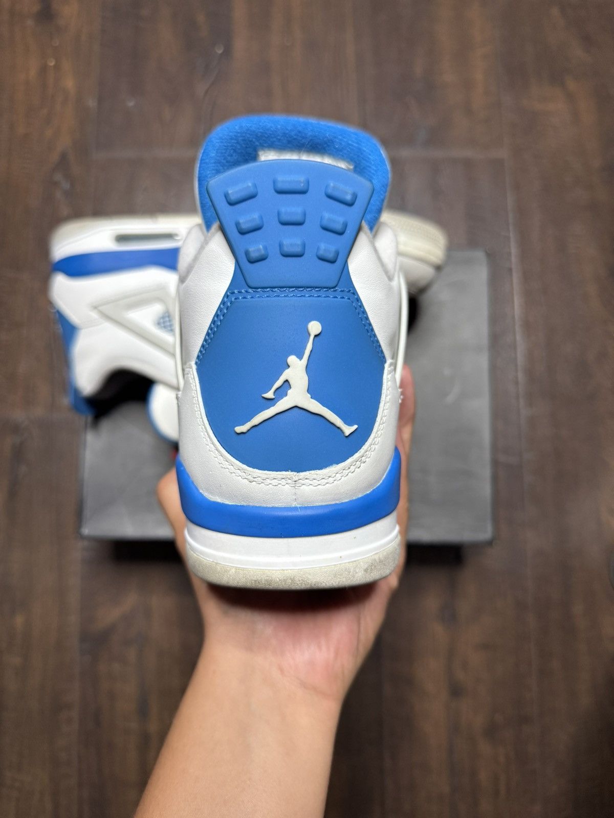 Jordan Brand Jordan 4 Retro Military Blue 2012 size 11 Size US 11 / EU 44 - 3 Thumbnail
