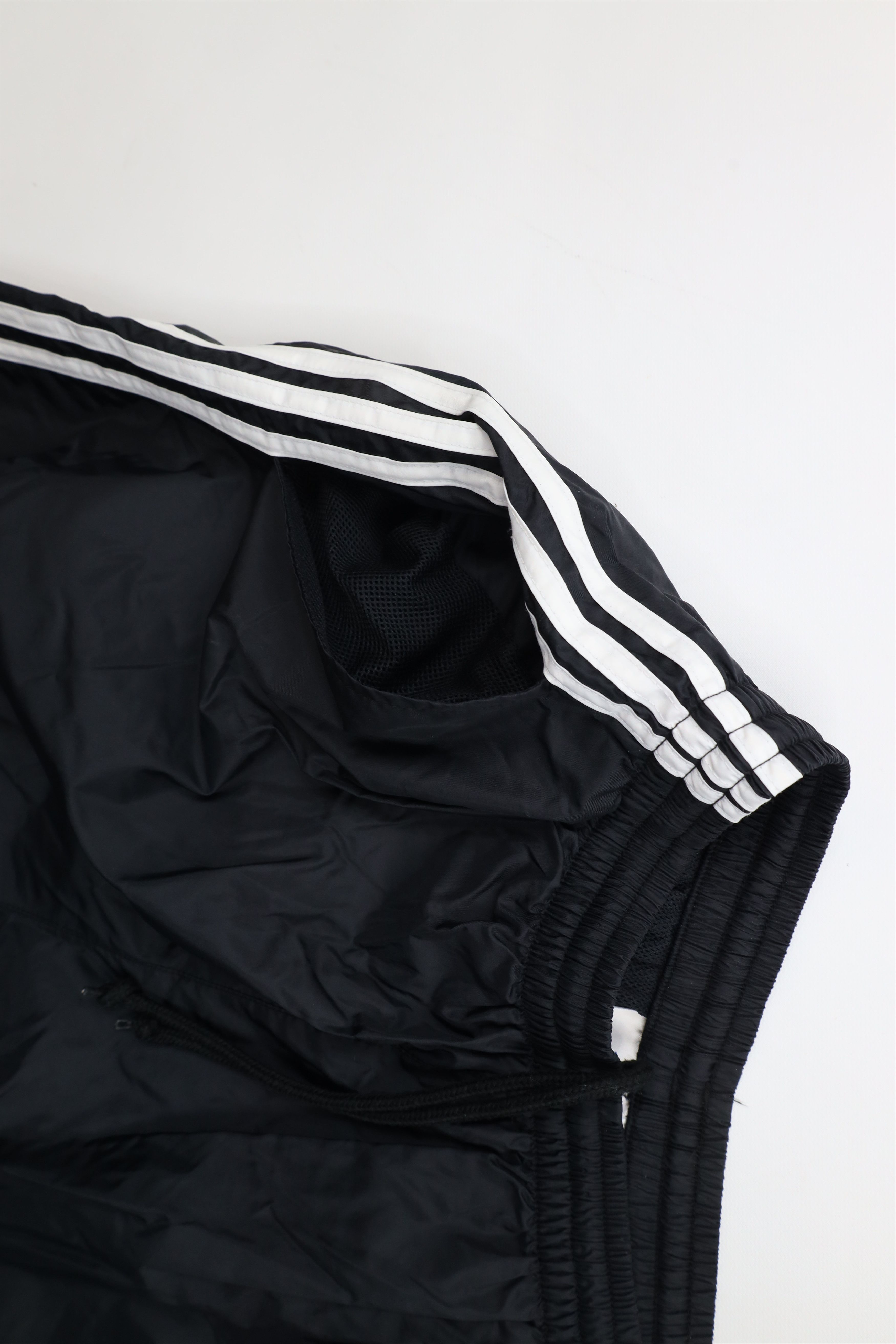 Adidas × Vintage Vintage Y2K 2001 Adidas Lined Wide Leg Windbreaker Pants Size US 36 / EU 52 - 6 Thumbnail