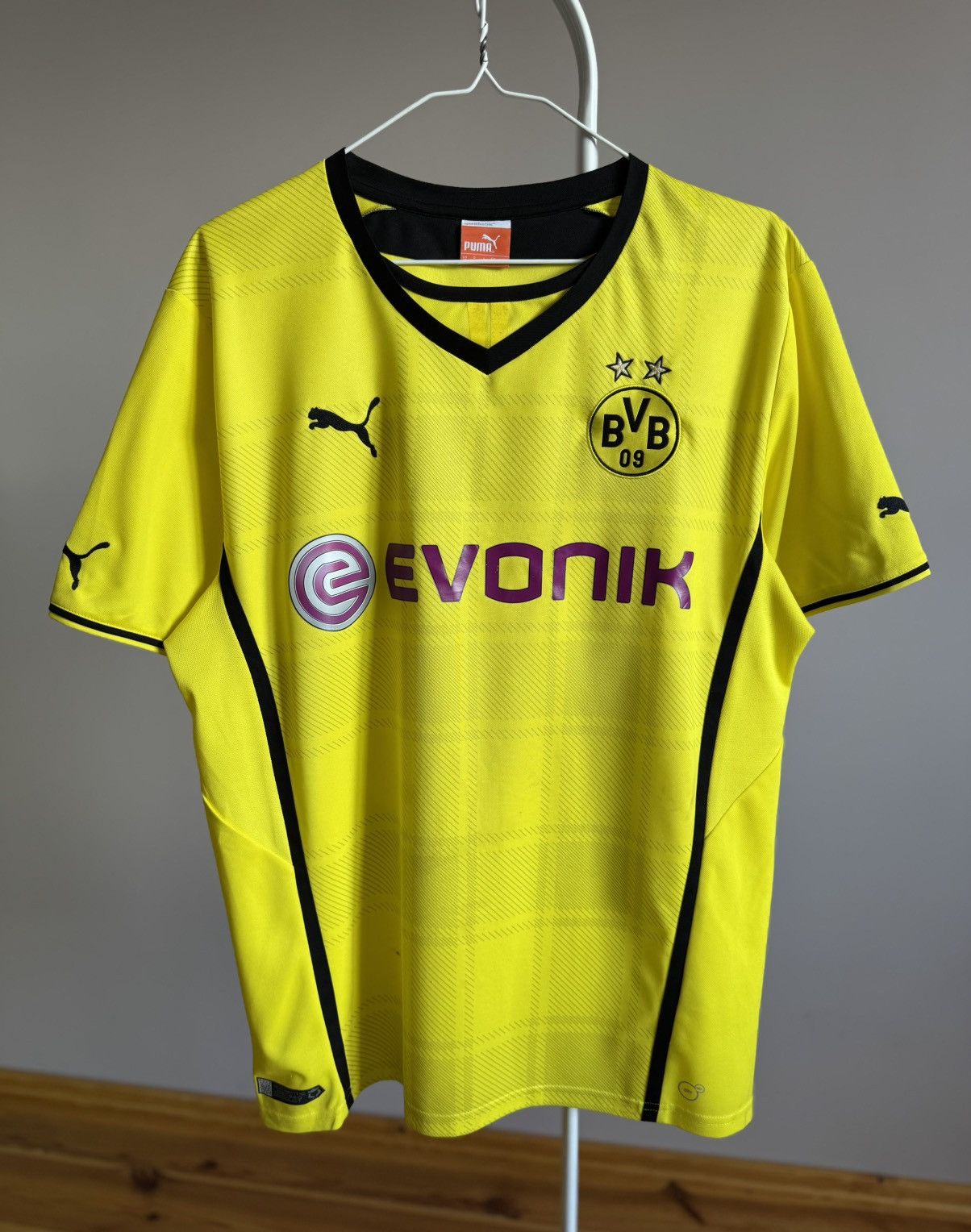 Vintage Borussia Dortmund Puma Home Shirt Jersey 2013 2014 football Size US XL / EU 56 / 4 - 3 Thumbnail