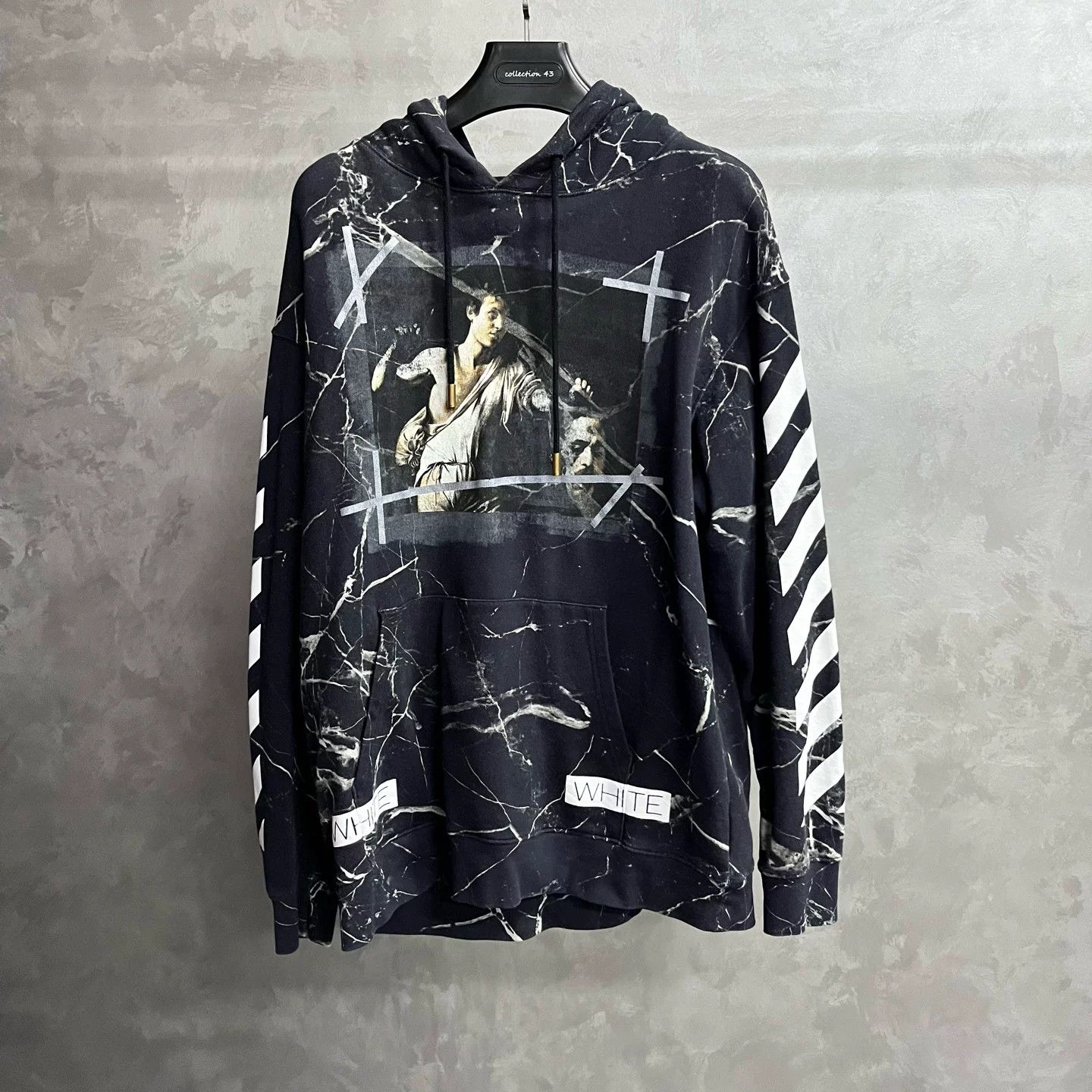 Off-White Off-White Printed White Hoodie M Men Size US M / EU 48-50 / 2 - 1 Thumbnail