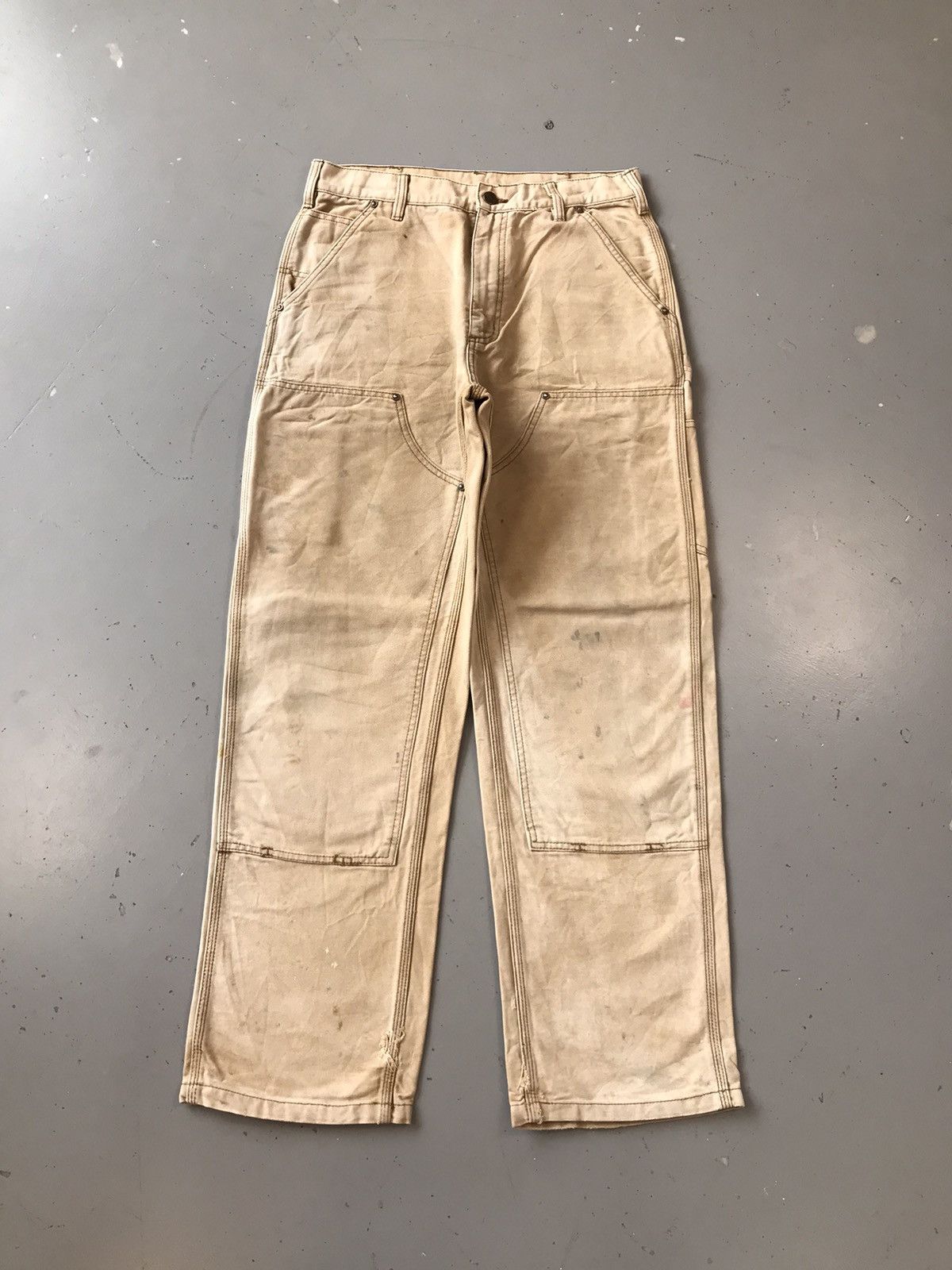 Vintage Sunfade Carhartt Double Knee