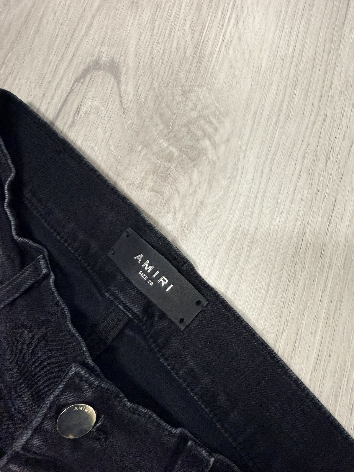 Amiri Amiri Aged Black Jeans Size US 28 / EU 44 - 3 Thumbnail